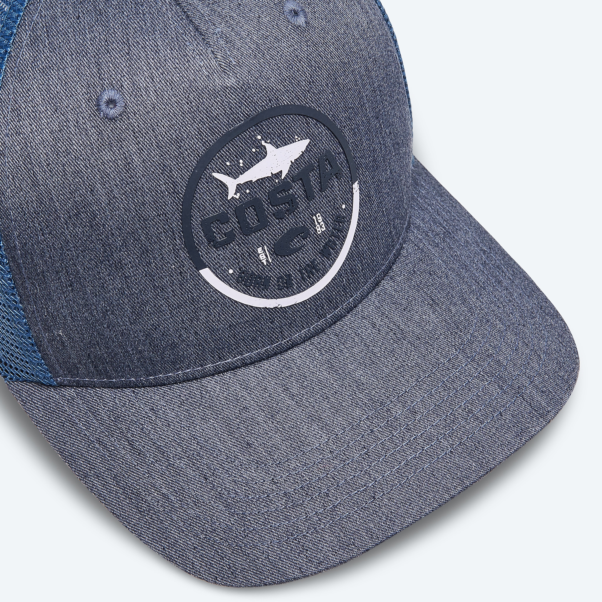 Accessories Shark Navy Costa Insignia Trucker Image 3 of 3 Accessories Shark Navy Costa Insignia Trucker Image 3 of 3