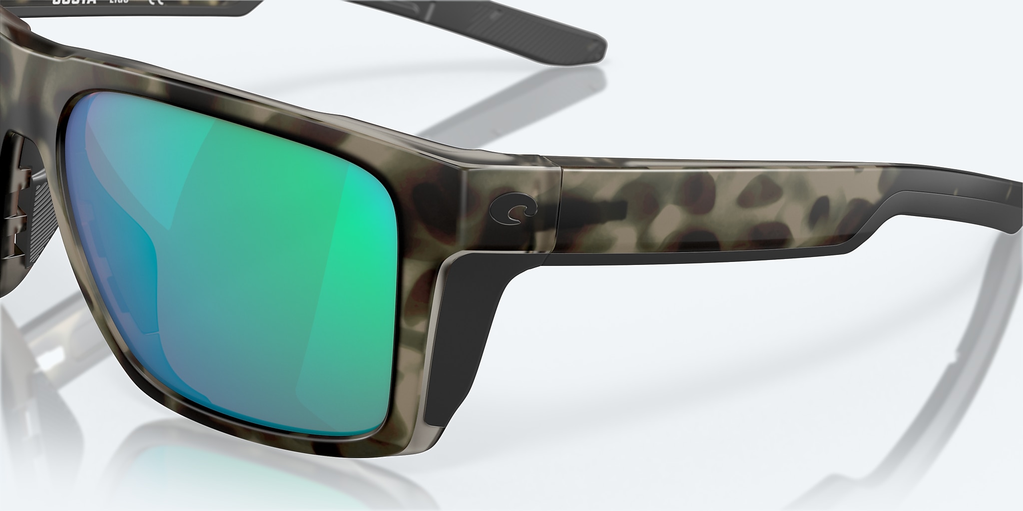 Sunglasses Costa Lido XL (57-16) with Green Mirror lens and Wetlands frame Image 6 of 8 Sunglasses Costa Lido XL (57-16) with Green Mirror lens and Wetlands frame Image 6 of 8