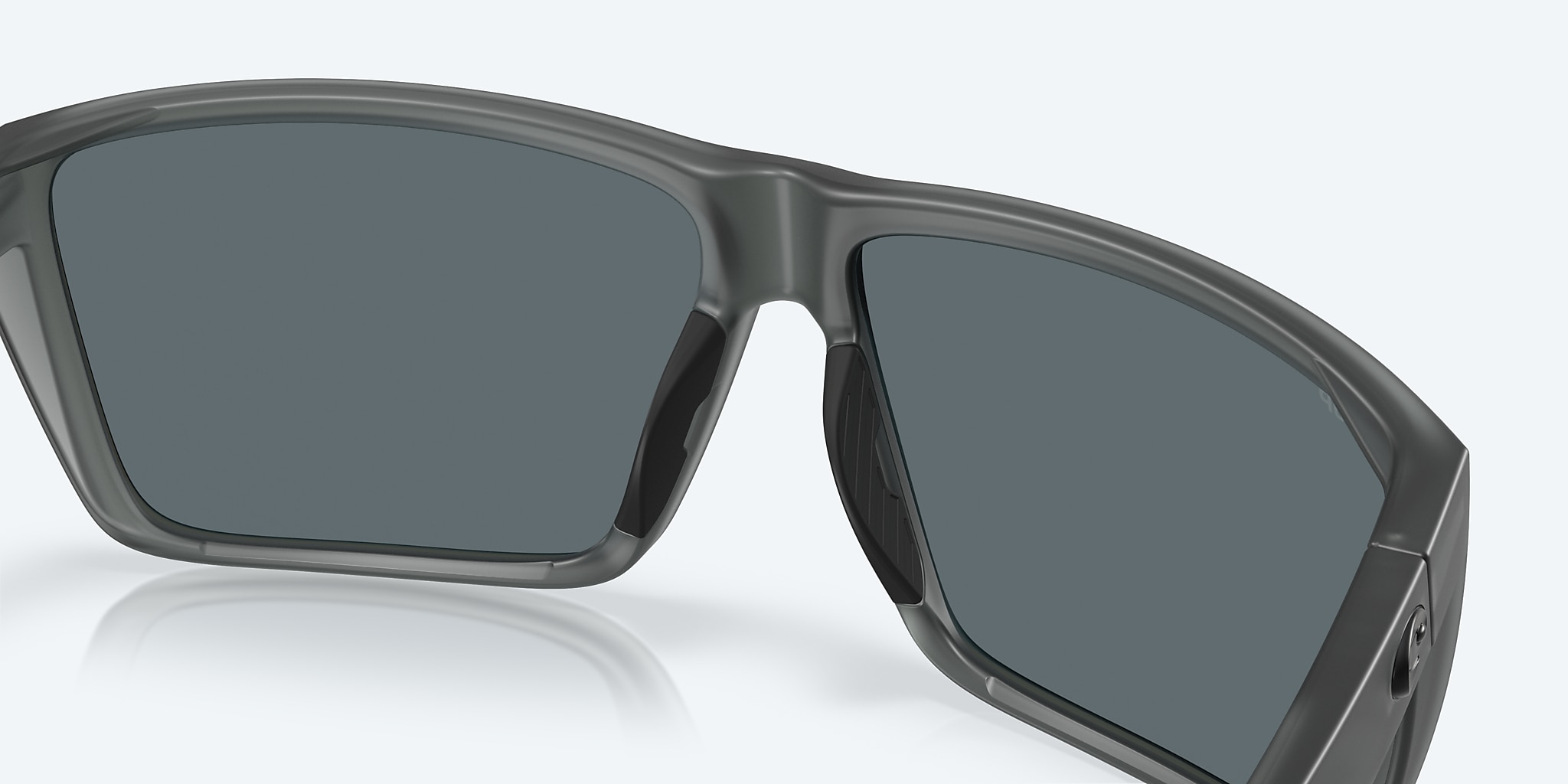 Sunglasses Costa Rincon II XL (64-11) with Blue Mirror lens and Matte Smoke Crystal frame Image 8 of 9 Sunglasses Costa Rincon II XL (64-11) with Blue Mirror lens and Matte Smoke Crystal frame Image 8 of 9
