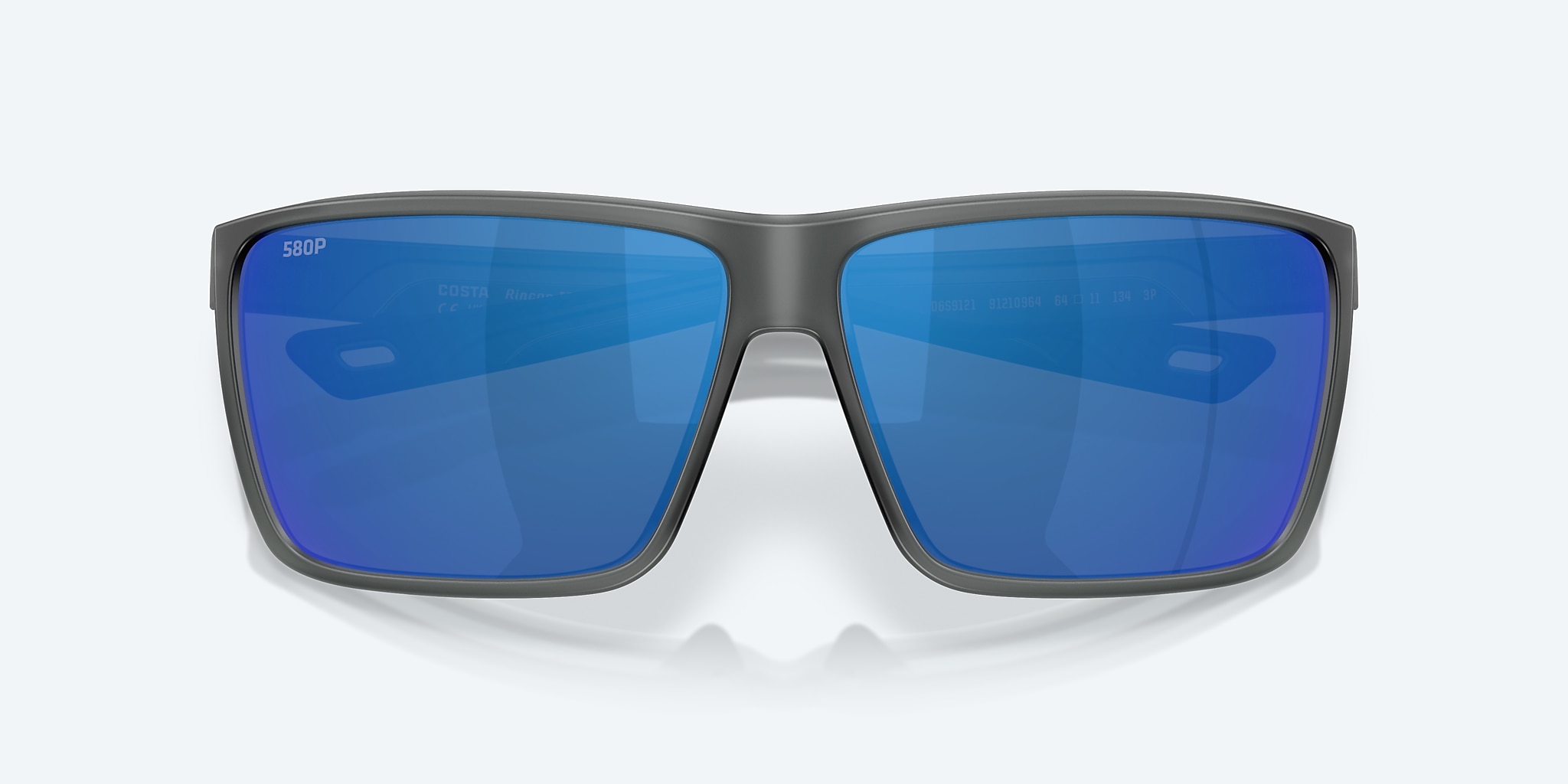 Sunglasses Costa Rincon II XL (64-11) with Blue Mirror lens and Matte Smoke Crystal frame Image 6 of 9 Sunglasses Costa Rincon II XL (64-11) with Blue Mirror lens and Matte Smoke Crystal frame Image 6 of 9