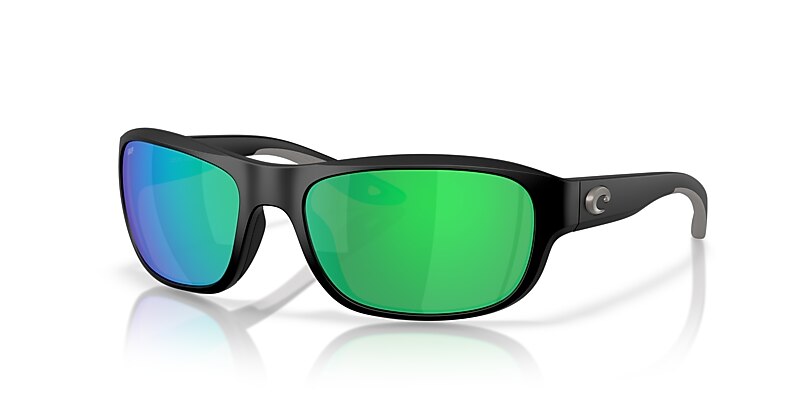 Costa Clipperton M (58-18) with Green Mirror lenses and Matte