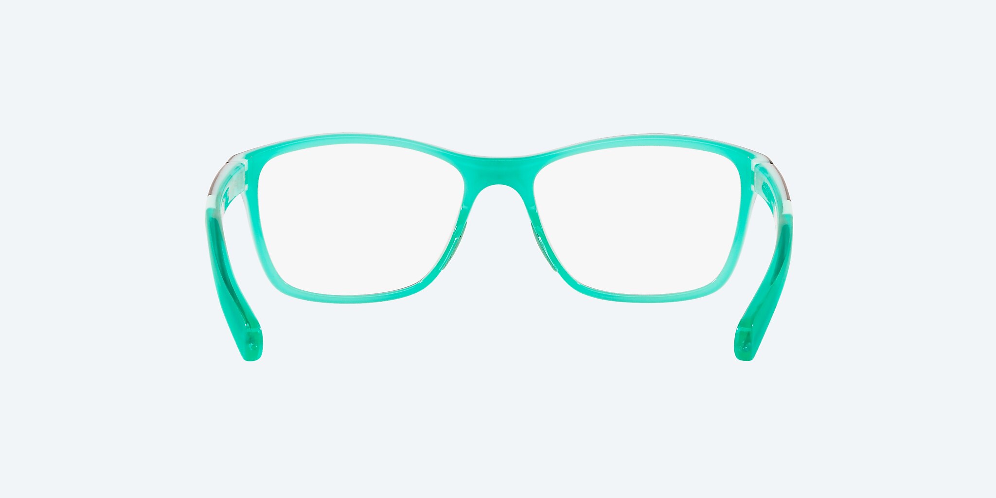 Eyeglasses Costa Ocean Ridge 110 XXS (50-15) with DEMO LENS lens and Shiny Black/Kiwi/Kiwi Crystal frame Image 4 of 4