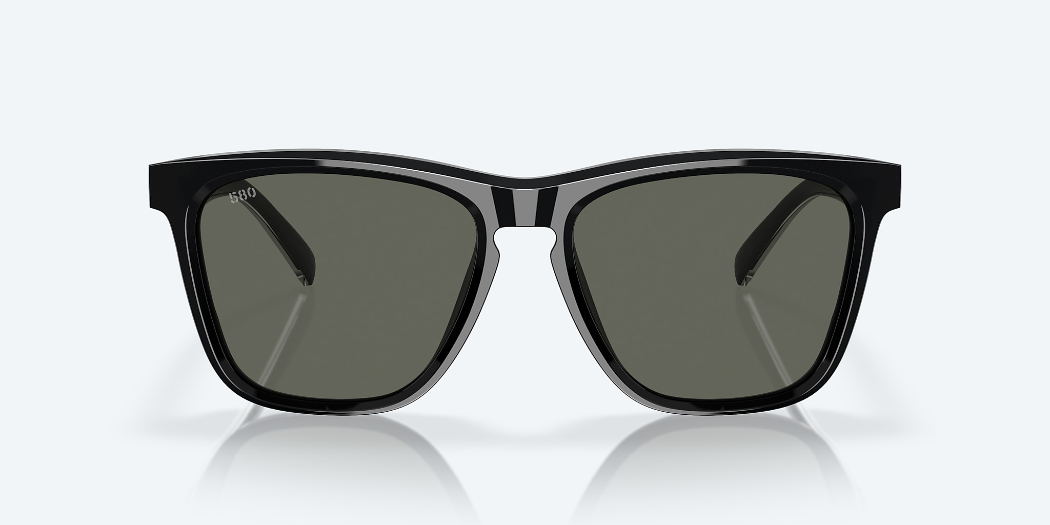 Sunglasses Costa Ulu L (56-17) with Gray lens and Black frame Image 2 of 7 Sunglasses Costa Ulu L (56-17) with Gray lens and Black frame Image 2 of 7
