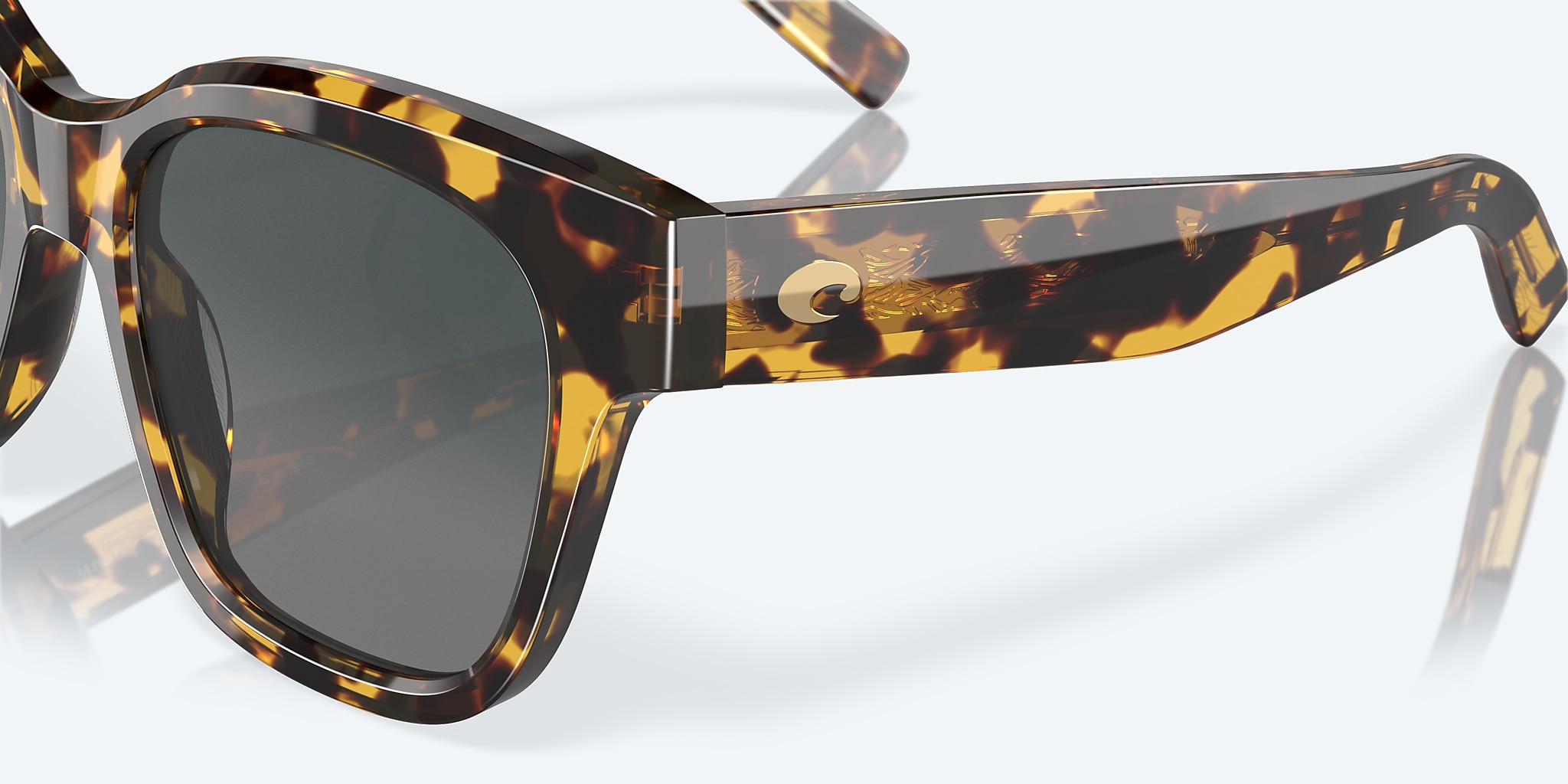 Sunglasses Costa Nusa XL (54-19) with Gray Gradient lens and Tortoise frame Image 6 of 7 Sunglasses Costa Nusa XL (54-19) with Gray Gradient lens and Tortoise frame Image 6 of 7
