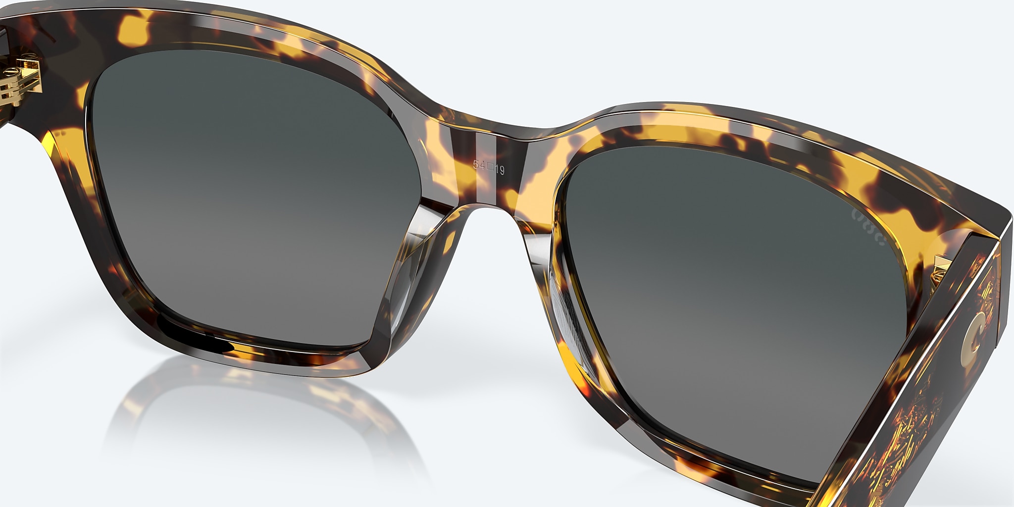 Sunglasses Costa Nusa XL (54-19) with Gray Gradient lens and Tortoise frame Image 7 of 7 Sunglasses Costa Nusa XL (54-19) with Gray Gradient lens and Tortoise frame Image 7 of 7