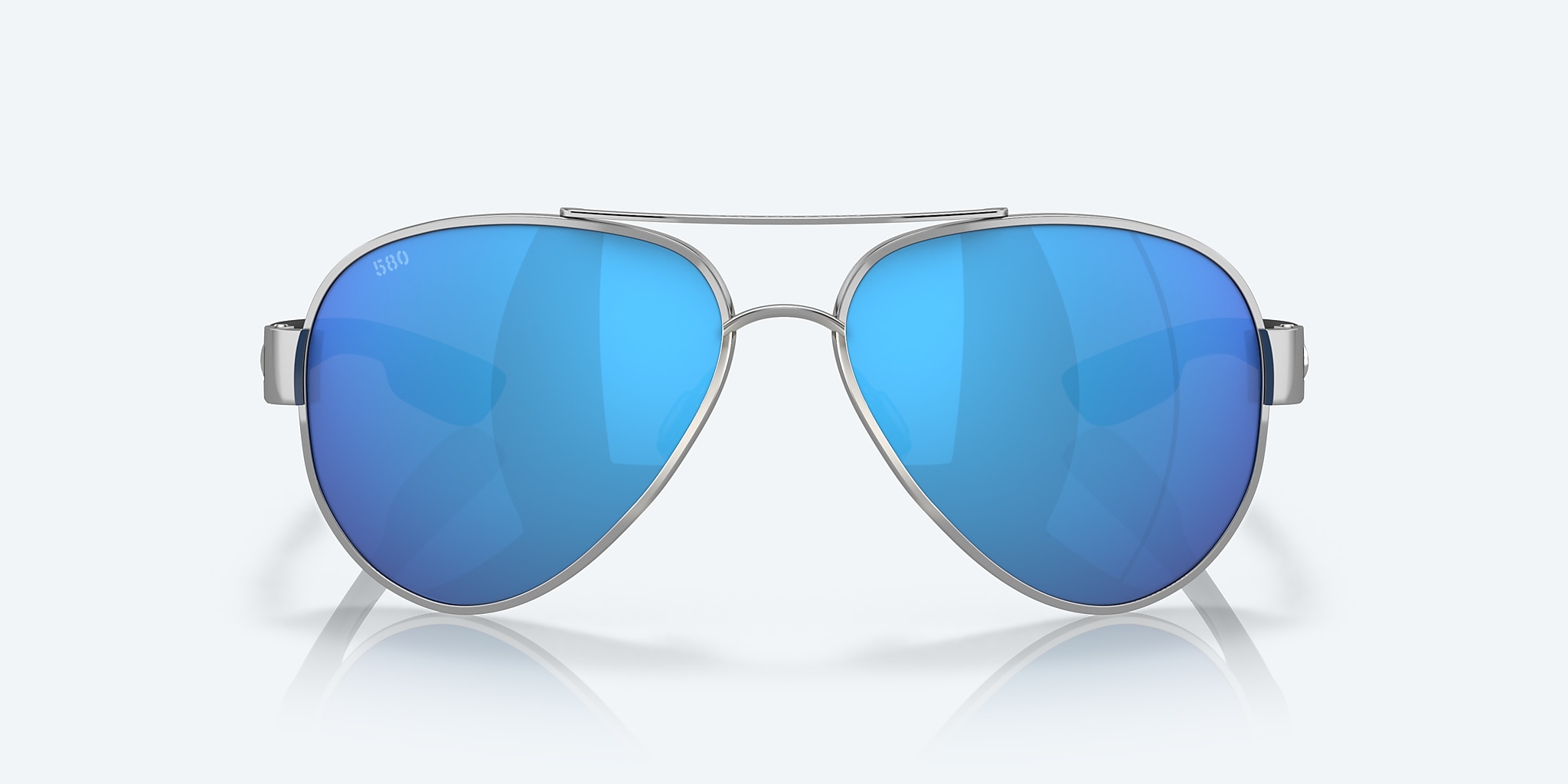 Sunglasses Costa South Point L (59-14) with Blue Mirror lens and Palladium frame Image 2 of 7 Sunglasses Costa South Point L (59-14) with Blue Mirror lens and Palladium frame Image 2 of 7