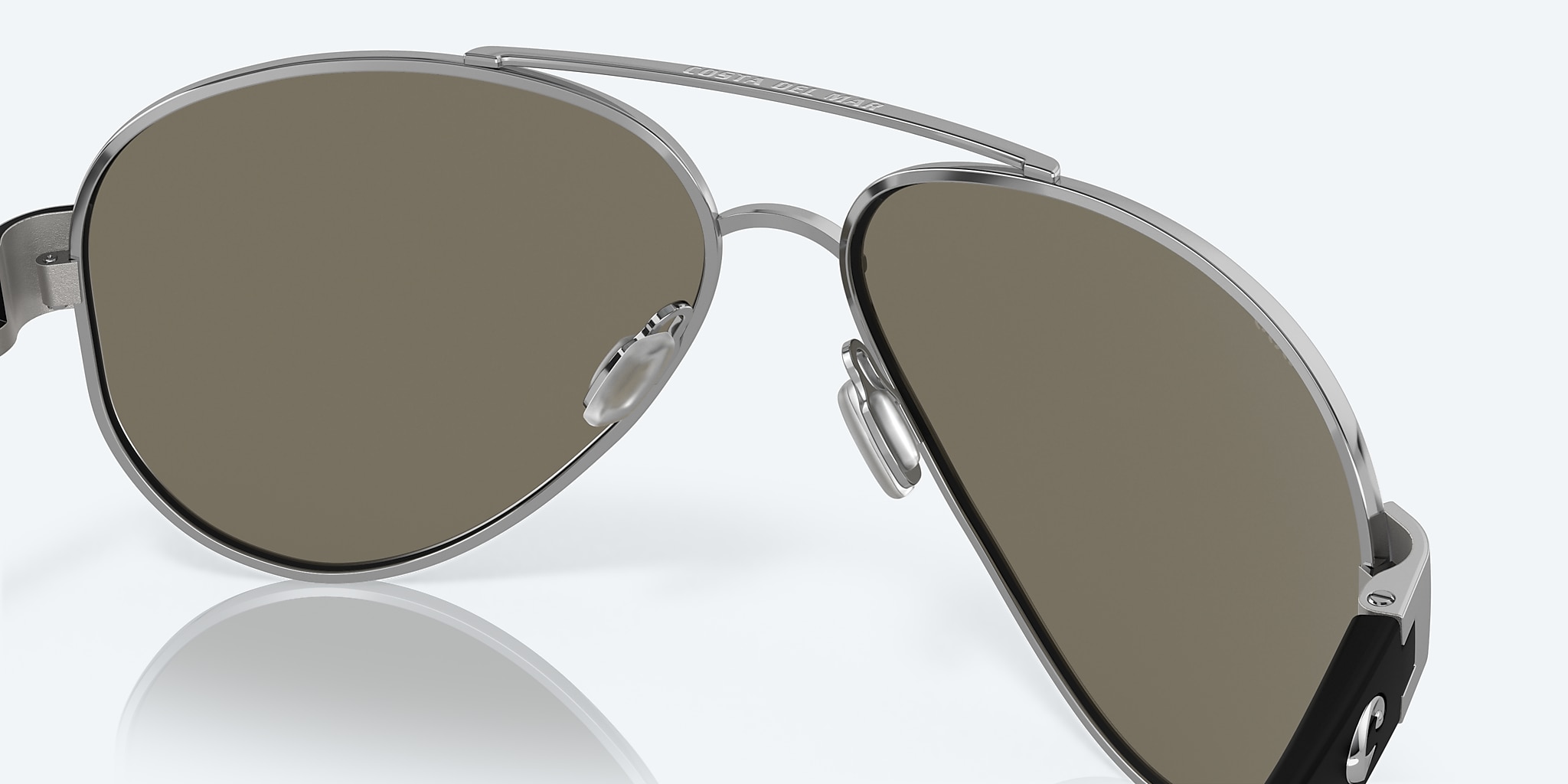 Sunglasses Costa South Point L (59-14) with Blue Mirror lens and Palladium frame Image 7 of 7 Sunglasses Costa South Point L (59-14) with Blue Mirror lens and Palladium frame Image 7 of 7