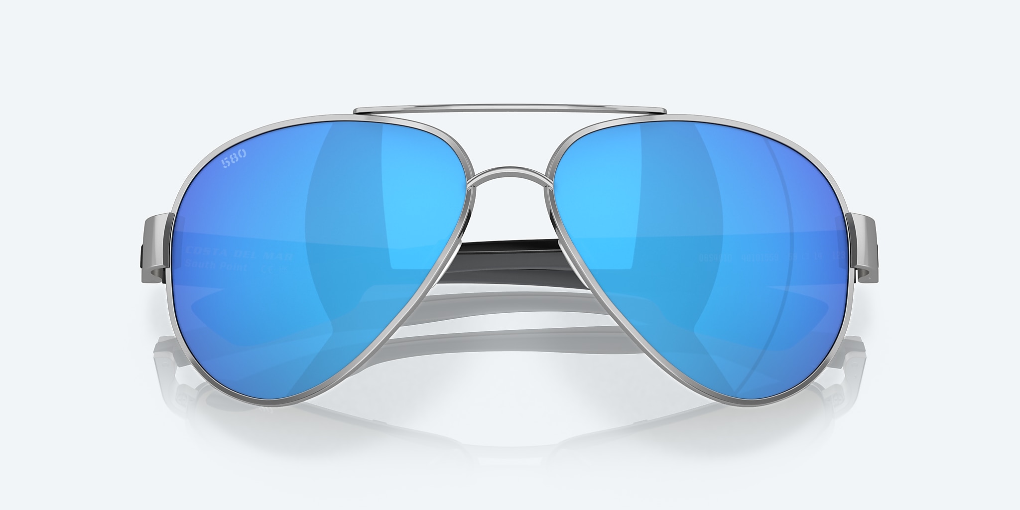 Sunglasses Costa South Point L (59-14) with Blue Mirror lens and Palladium frame Image 5 of 7 Sunglasses Costa South Point L (59-14) with Blue Mirror lens and Palladium frame Image 5 of 7