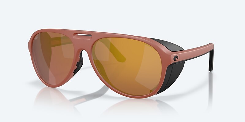 Sunglasses Costa Grand Catalina XL (59-15) with Gold Mirror lens and Matte Terra Cotta frame Image 1 of 8