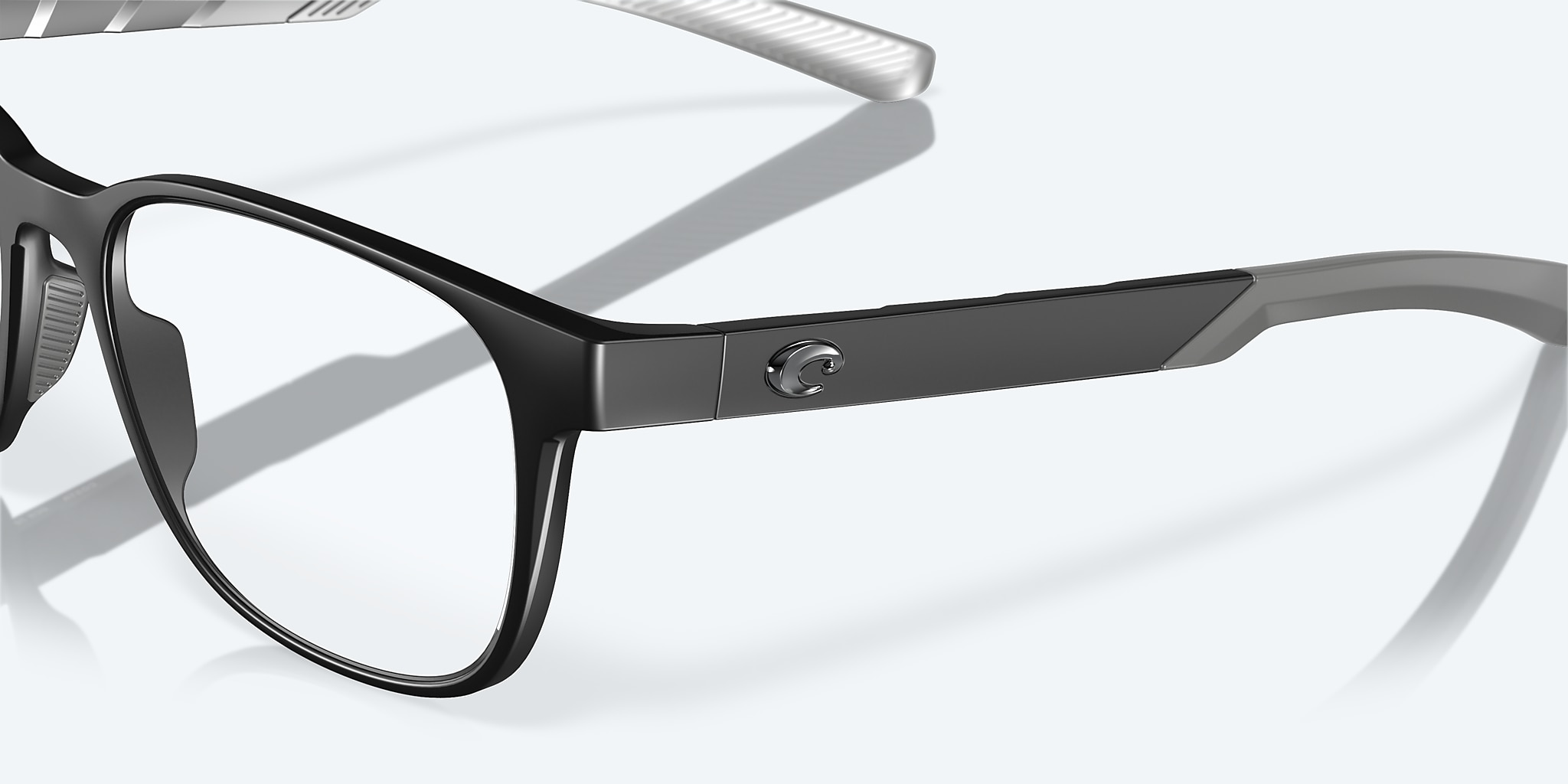Eyeglasses Costa Ocean Ridge 720 S (49-18) with DEMO LENS lens and Black frame Image 6 of 7 Eyeglasses Costa Ocean Ridge 720 S (49-18) with DEMO LENS lens and Black frame Image 6 of 7