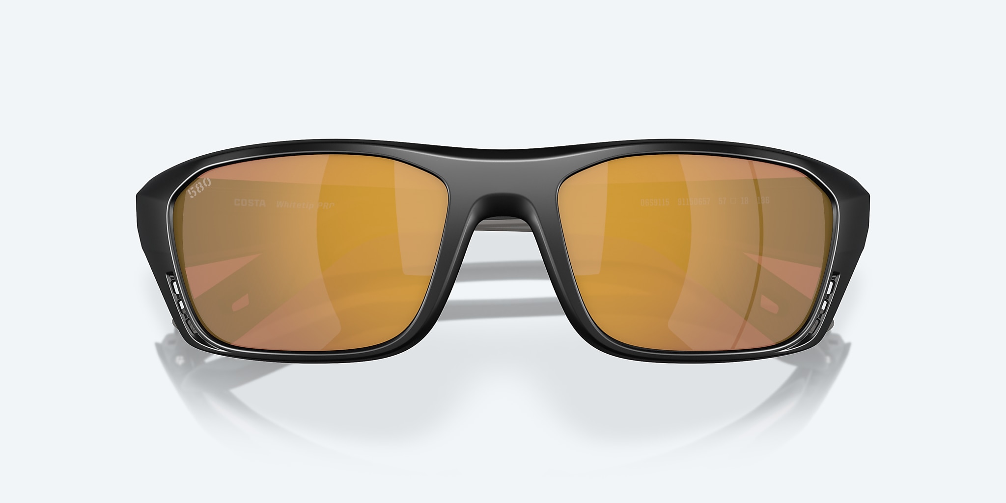 Sunglasses Costa Whitetip PRO M (57-18) with Gold Mirror lens and Matte Black frame Image 5 of 7 Sunglasses Costa Whitetip PRO M (57-18) with Gold Mirror lens and Matte Black frame Image 5 of 7