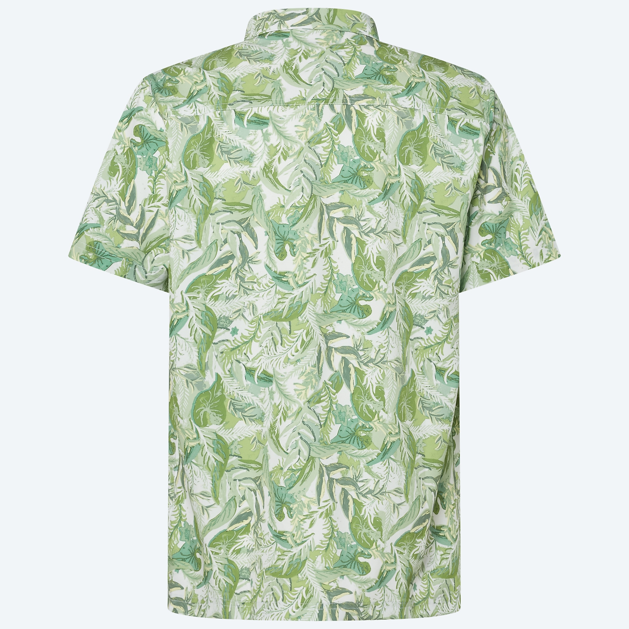Tropical Print Hybrid Tech Button Down