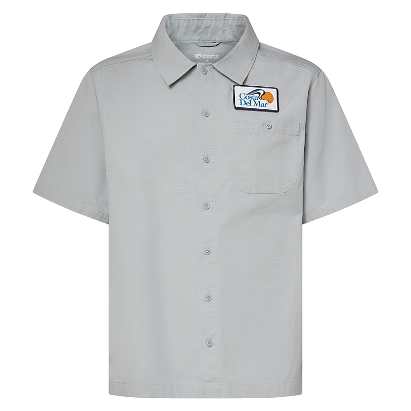 Deep Sea Heather Costa Angler Tech Button Down | Costa Del Mar®