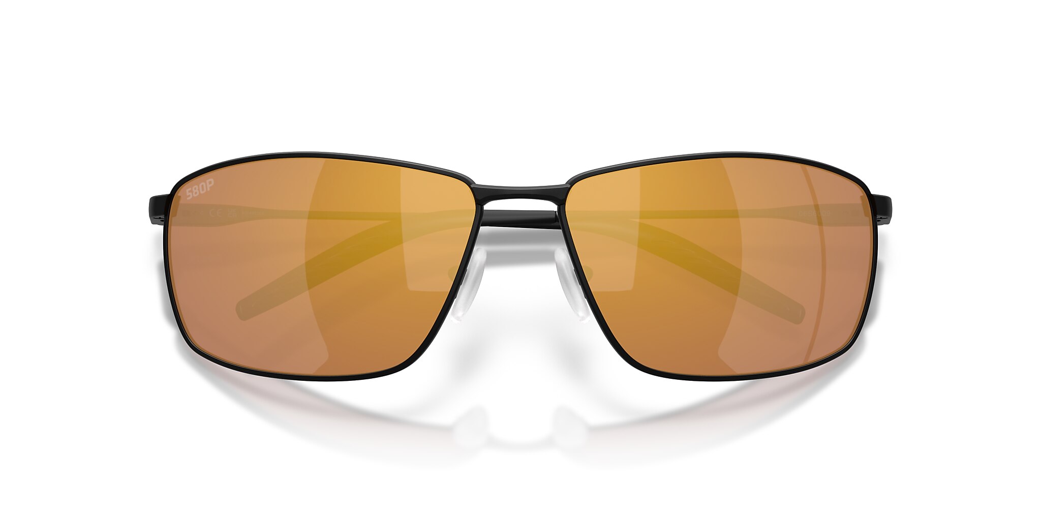 Costa Turret L (63-15) with Gold Mirror lenses and Satin Black