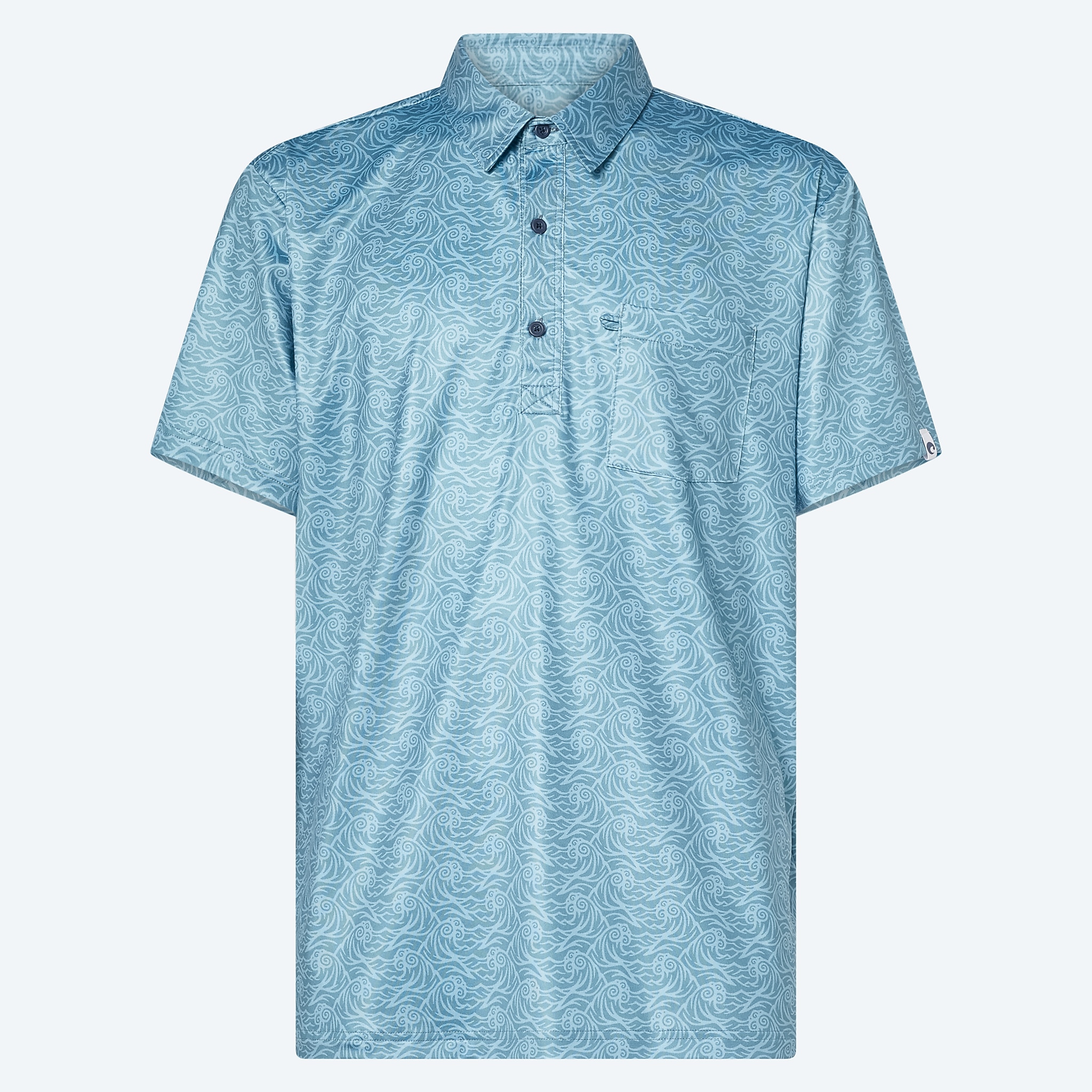 Ss Voyager Polo Printed