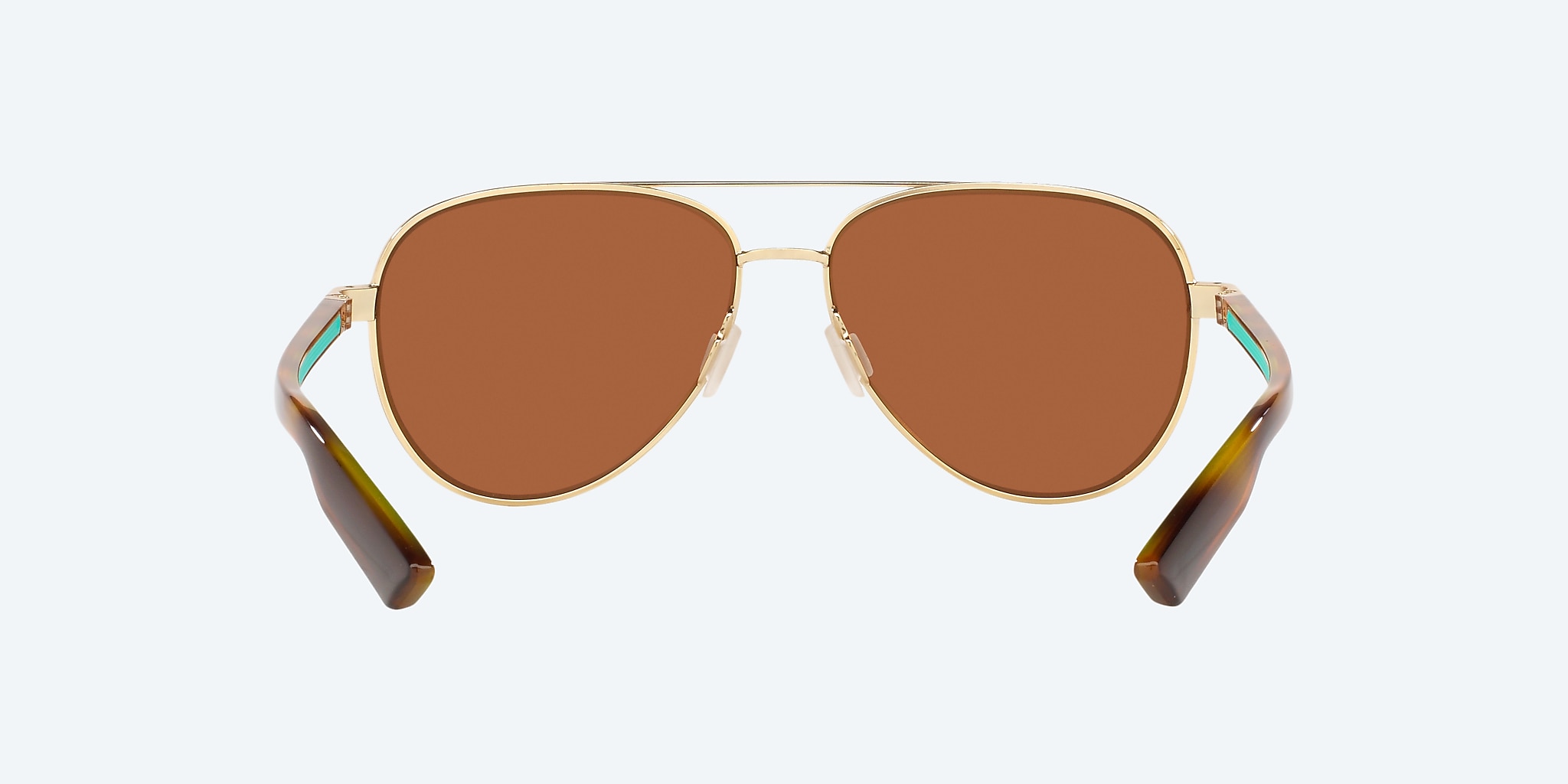 Sunglasses Costa Peli L (57-14) with Green Mirror lens and Brushed Gold frame Image 4 of 4 Sunglasses Costa Peli L (57-14) with Green Mirror lens and Brushed Gold frame Image 4 of 4
