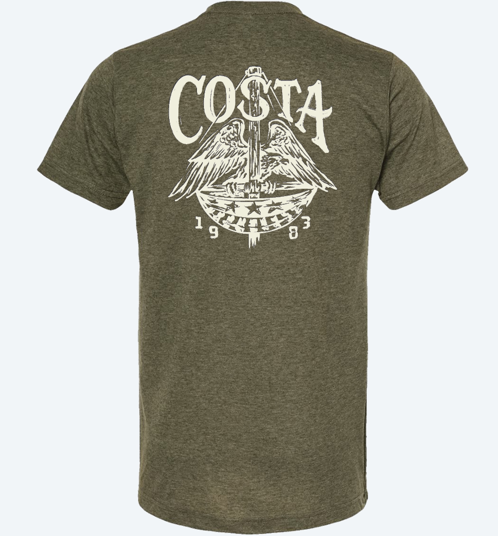 Apparel Jaspeado Verde Militar Costa Freedom Eagle Imagen 1 de 2 Apparel Jaspeado Verde Militar Costa Freedom Eagle Imagen 1 de 2