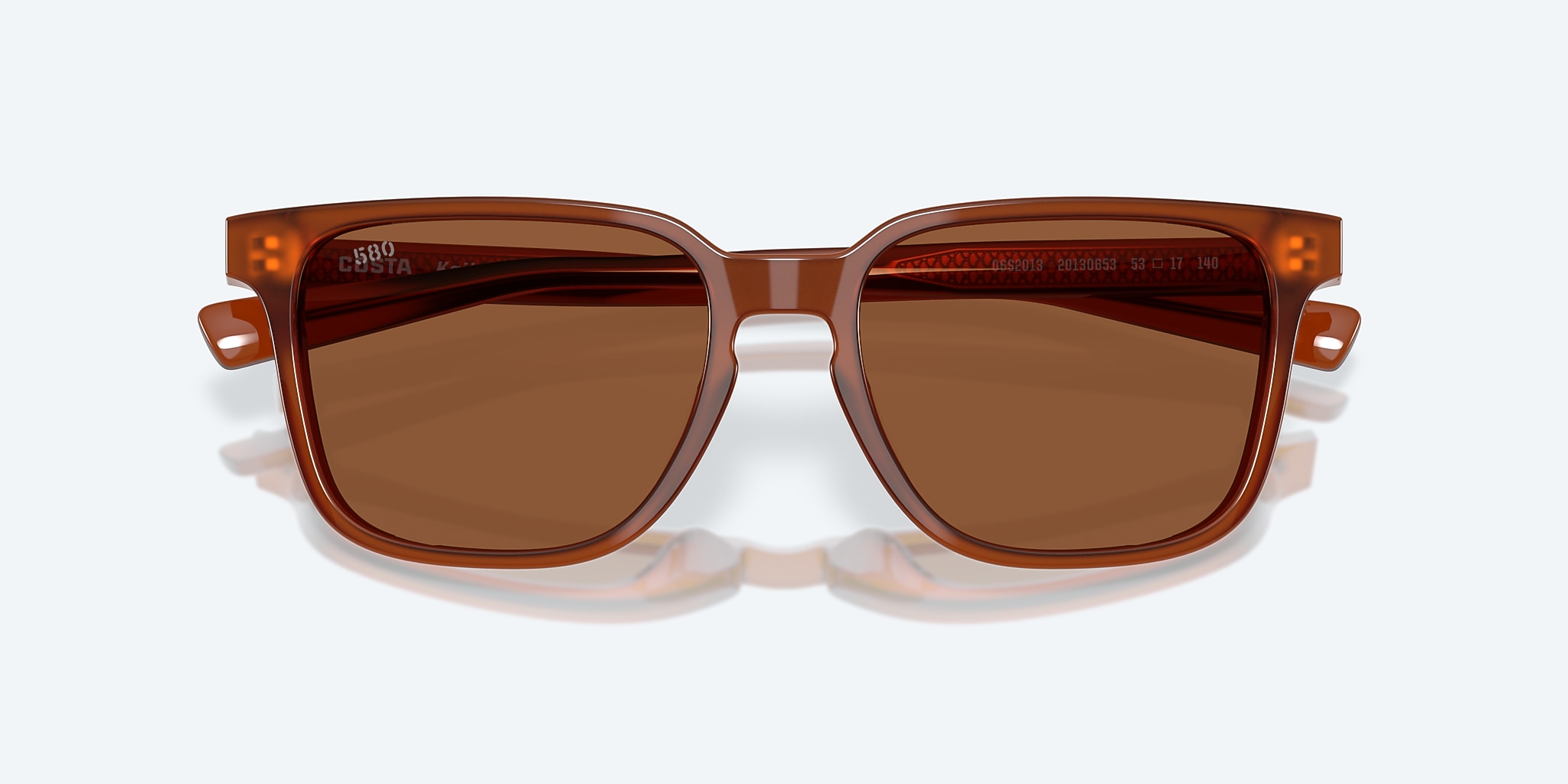 Sunglasses Costa Kailano S (53-17) with Copper lens and Redsands frame Image 5 of 8 Sunglasses Costa Kailano S (53-17) with Copper lens and Redsands frame Image 5 of 8