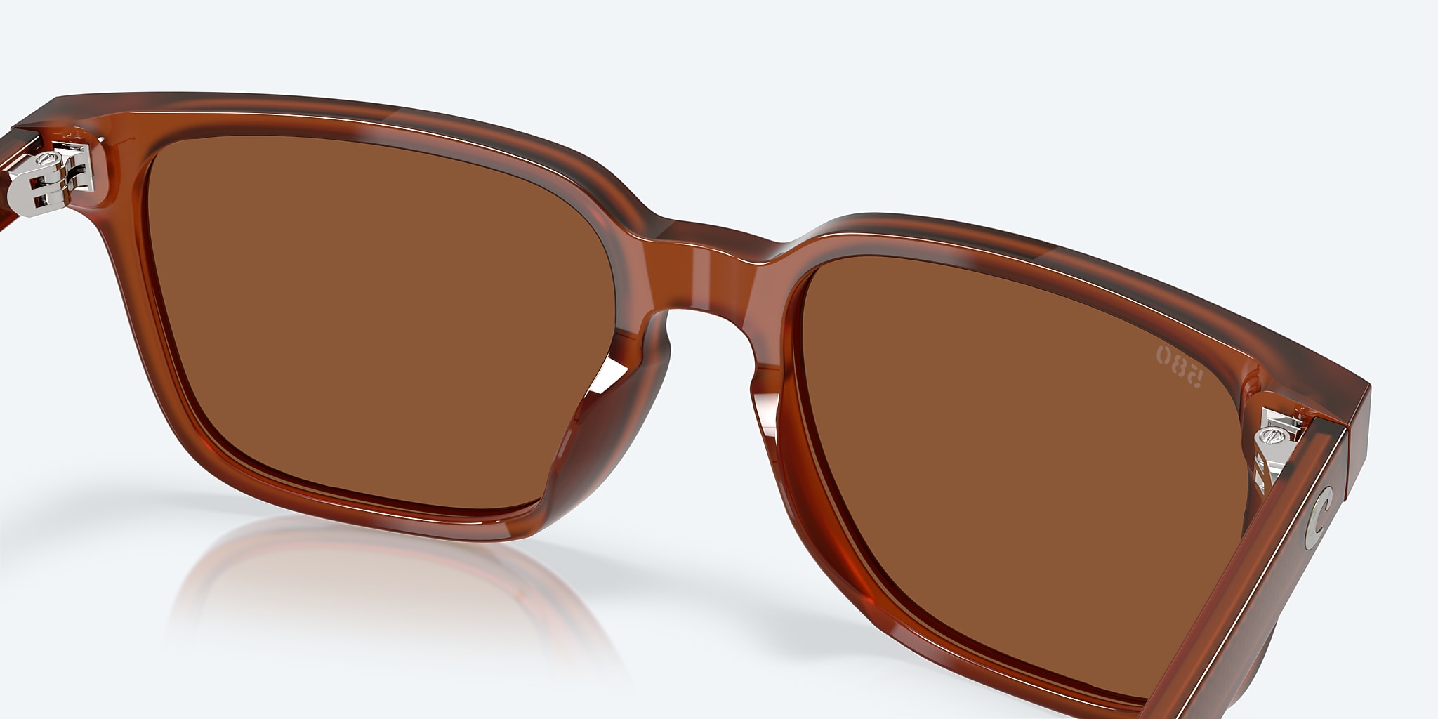 Sunglasses Costa Kailano S (53-17) with Copper lens and Redsands frame Image 7 of 8 Sunglasses Costa Kailano S (53-17) with Copper lens and Redsands frame Image 7 of 8