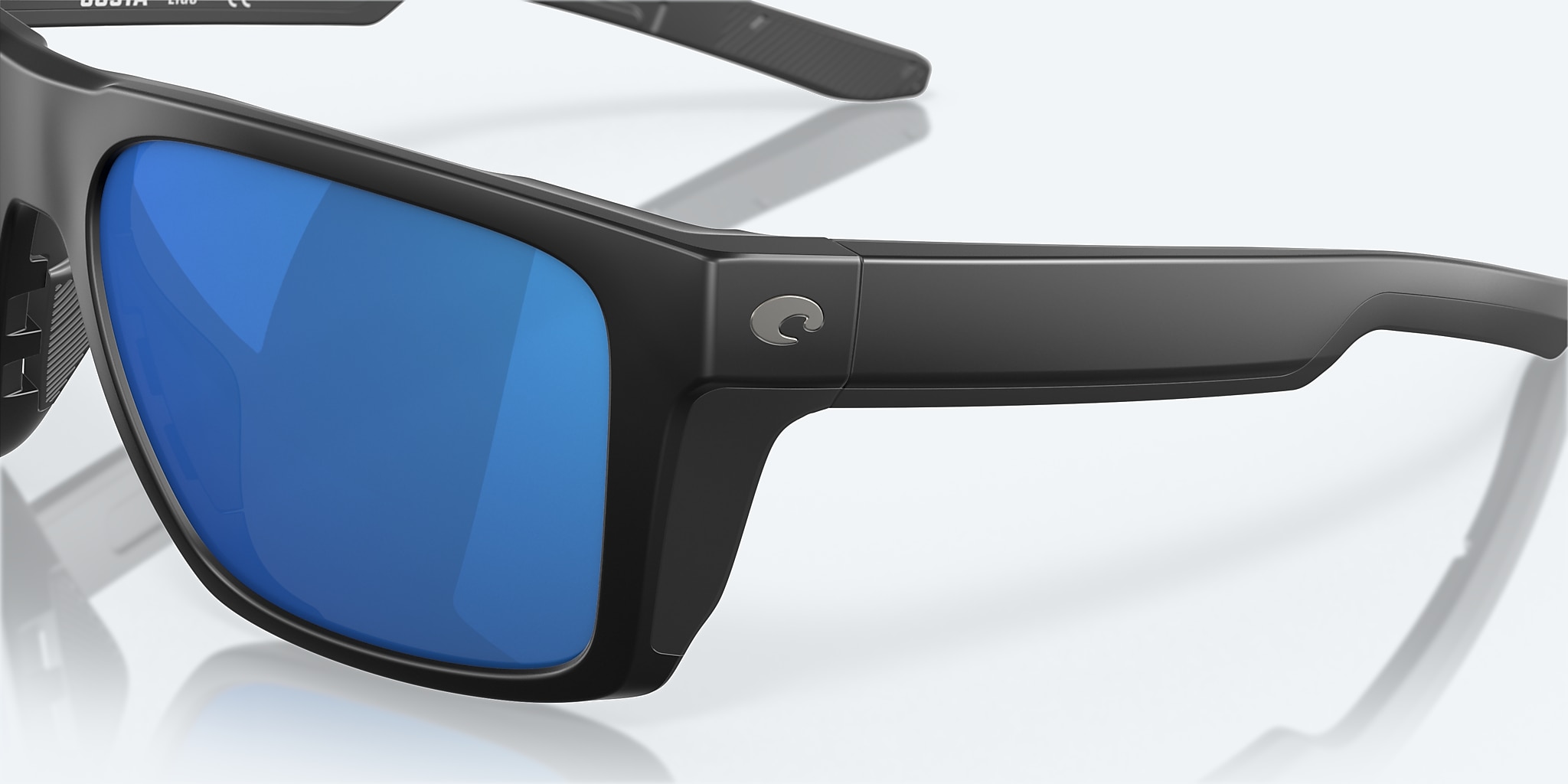 Sunglasses Costa Lido XL (57-16) with Blue Mirror lens and Matte Black frame Image 6 of 8 Sunglasses Costa Lido XL (57-16) with Blue Mirror lens and Matte Black frame Image 6 of 8