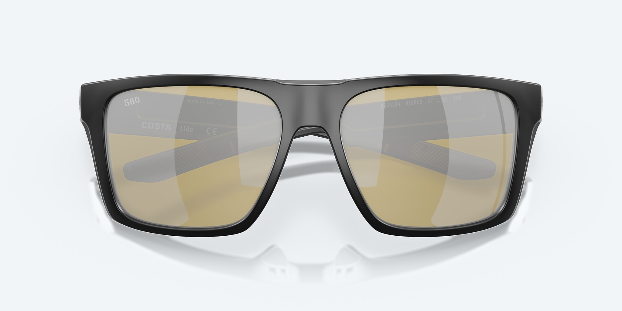 Lunettes de soleil Costa Lido XL (57-16) avec Aube argentée verre et Noir mat monture Image 5 de 7 Lunettes de soleil Costa Lido XL (57-16) avec Aube argentée verre et Noir mat monture Image 5 de 7