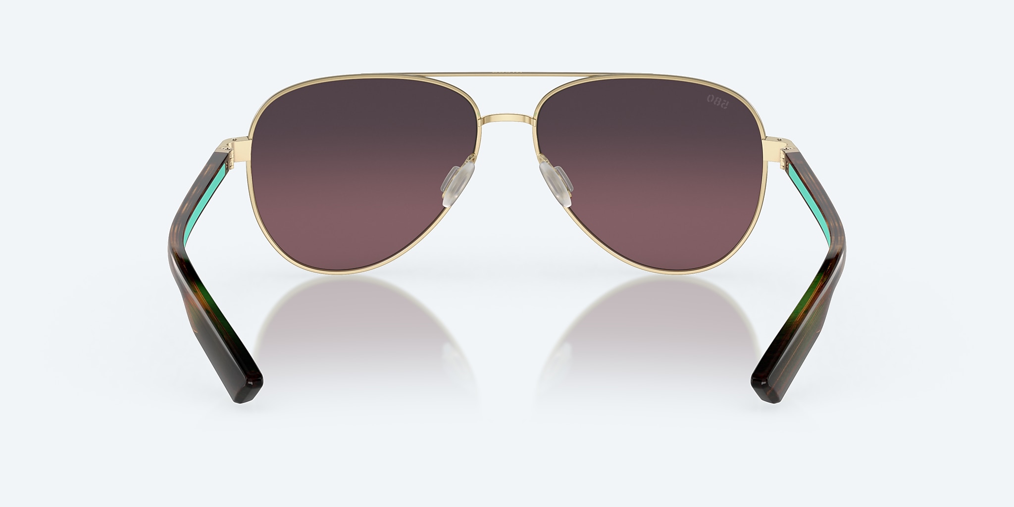 Sunglasses Costa Peli L (57-14) with Rose Gradient lens and Brushed Gold frame Image 4 of 8 Sunglasses Costa Peli L (57-14) with Rose Gradient lens and Brushed Gold frame Image 4 of 8