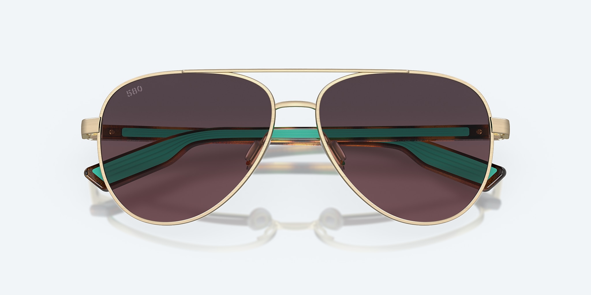 Sunglasses Costa Peli L (57-14) with Rose Gradient lens and Brushed Gold frame Image 5 of 8 Sunglasses Costa Peli L (57-14) with Rose Gradient lens and Brushed Gold frame Image 5 of 8