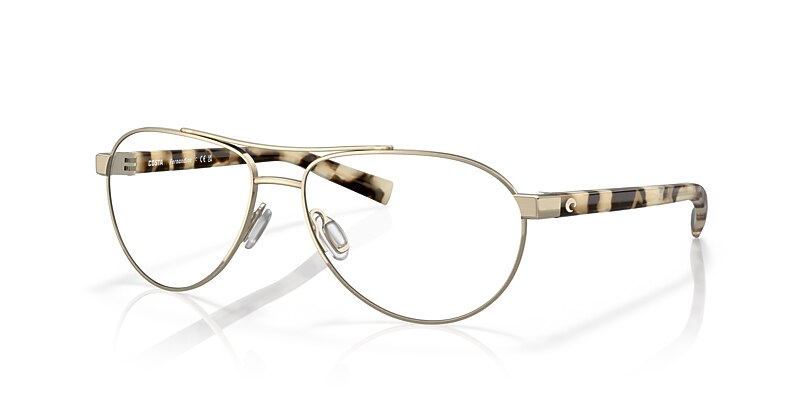 Costa Fernandina RX S (57-15) with Demo Lens lenses and Brushed