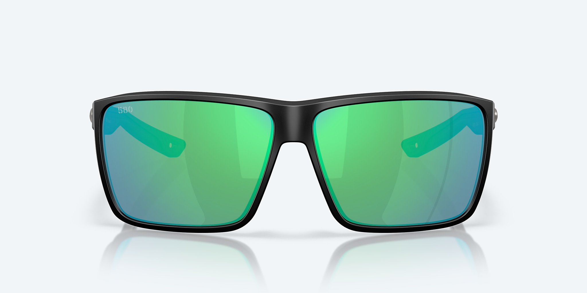 Sunglasses Costa Rincon II XL (64-11) with Green Mirror lens and Matte Black frame Image 2 of 8 Sunglasses Costa Rincon II XL (64-11) with Green Mirror lens and Matte Black frame Image 2 of 8