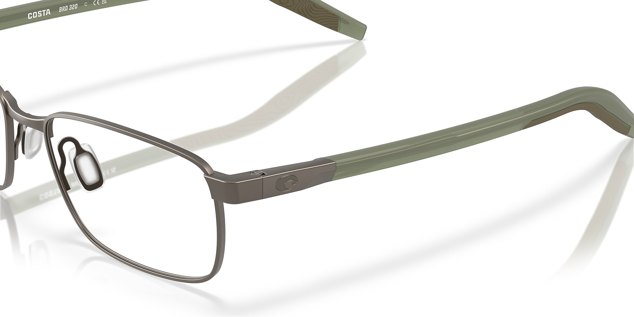 Costa Bimini Road 320 L (55-17) with Demo Lens lenses and Matte