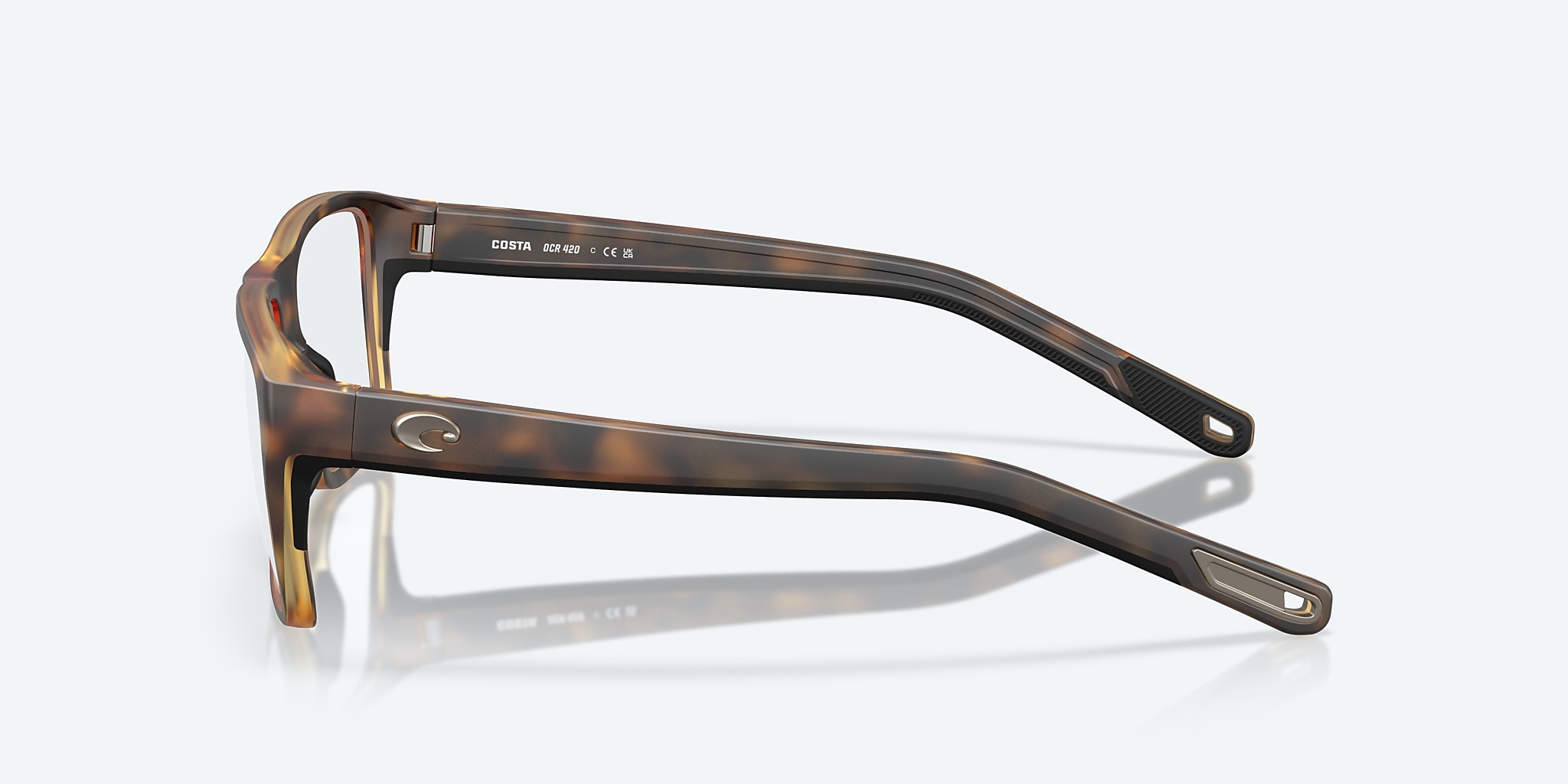 Lentes de Vista Costa Ocean Ridge 420 M (53-17) con Micas de Demostración lente y Carey Mate montura Imagen 3 de 7 Lentes de Vista Costa Ocean Ridge 420 M (53-17) con Micas de Demostración lente y Carey Mate montura Imagen 3 de 7