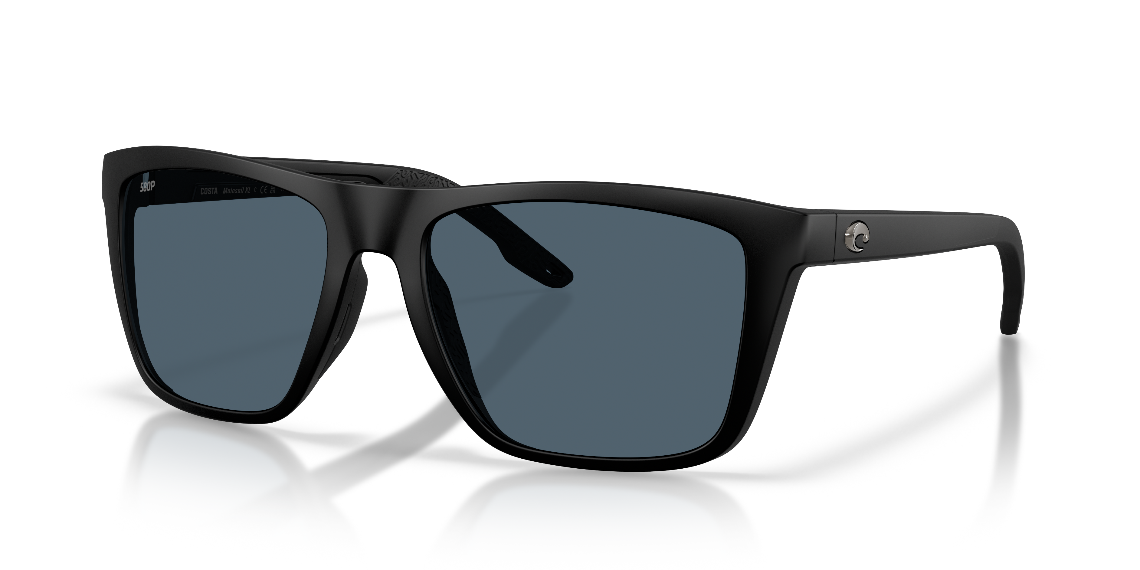 Costa Mainsail XL XXL (59-18) with Gray lenses and Matte Black