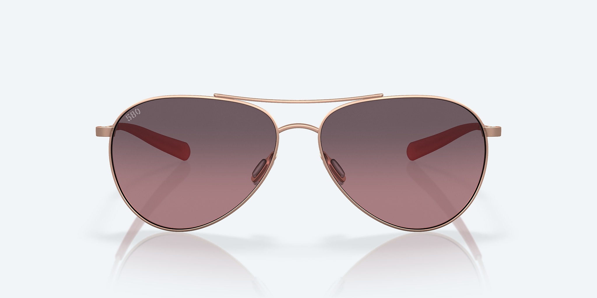 Sunglasses Costa Piper L (58-14) with Rose Gradient lens and Satin Rose Gold frame Image 2 of 7 Sunglasses Costa Piper L (58-14) with Rose Gradient lens and Satin Rose Gold frame Image 2 of 7