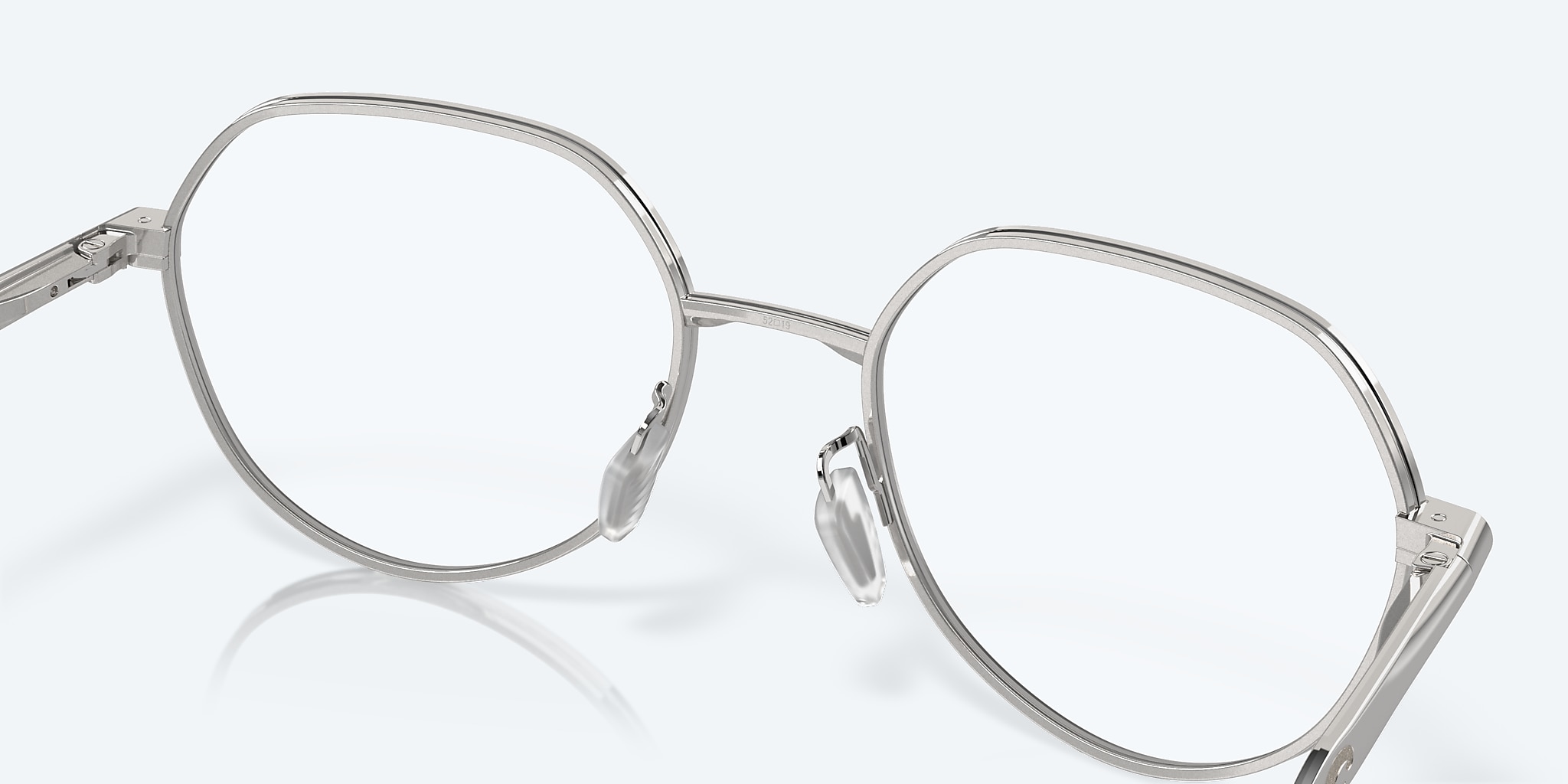 Eyeglasses Costa Bimini Road  510 S (50-19) with Demo Lens lens and Silver frame Image 7 of 7 Eyeglasses Costa Bimini Road  510 S (50-19) with Demo Lens lens and Silver frame Image 7 of 7