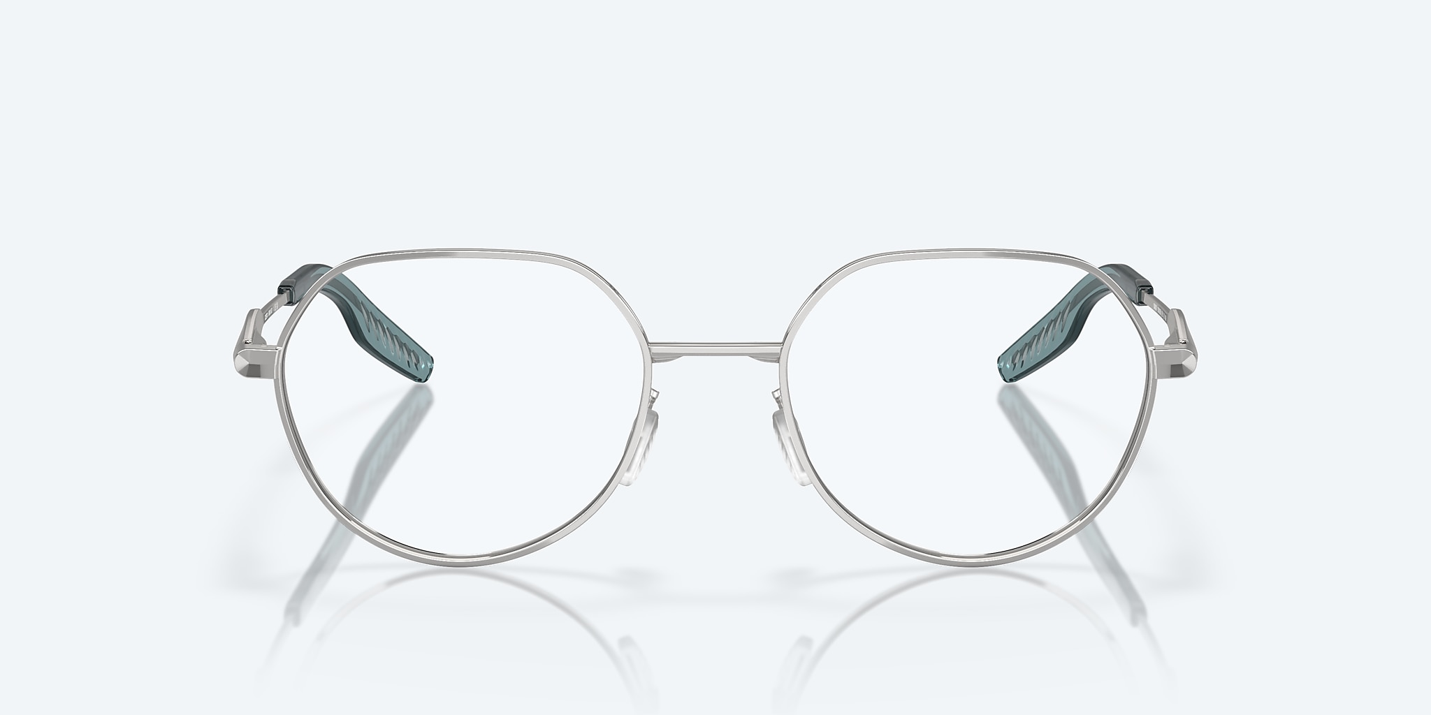 Eyeglasses Costa Bimini Road  510 S (50-19) with Demo Lens lens and Silver frame Image 2 of 7 Eyeglasses Costa Bimini Road  510 S (50-19) with Demo Lens lens and Silver frame Image 2 of 7