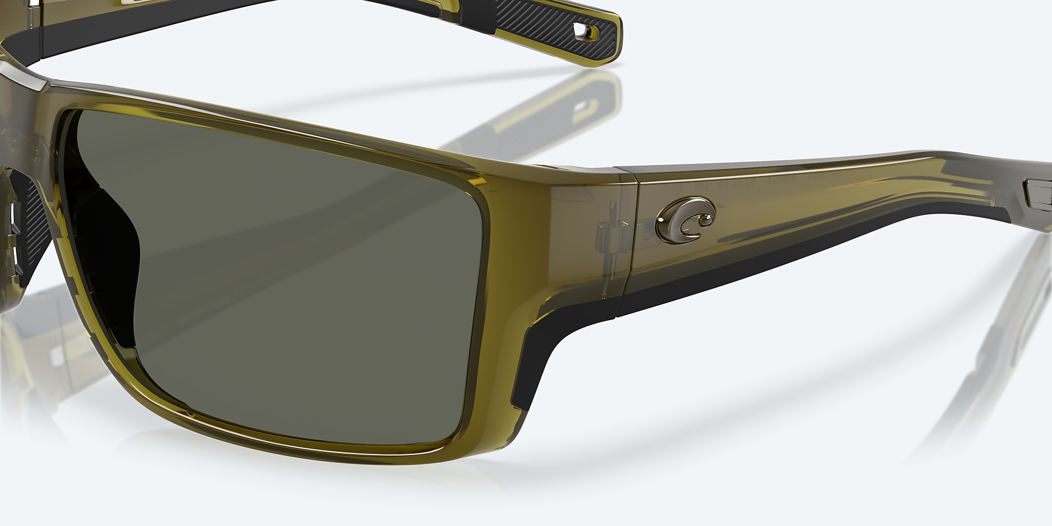Sunglasses Costa Reefton PRO XL (63-15) with Gray lens and Seagrass frame Image 6 of 7 Sunglasses Costa Reefton PRO XL (63-15) with Gray lens and Seagrass frame Image 6 of 7