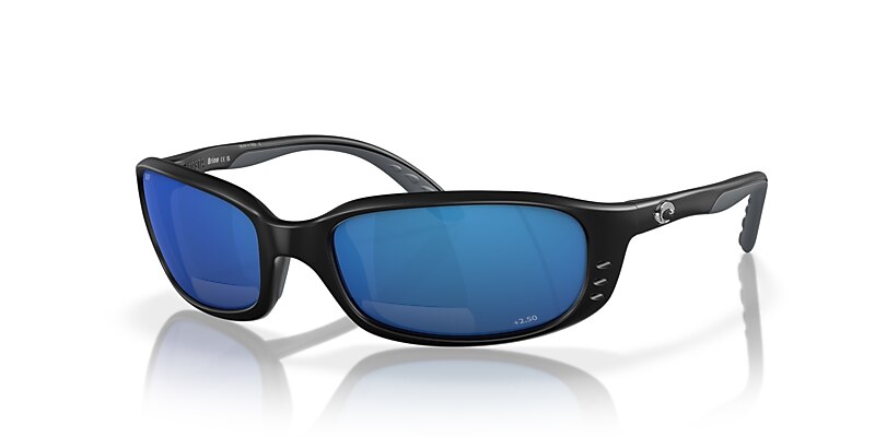 Costa Brine Readers M (59-18) with Blue Mirror lenses and Matte