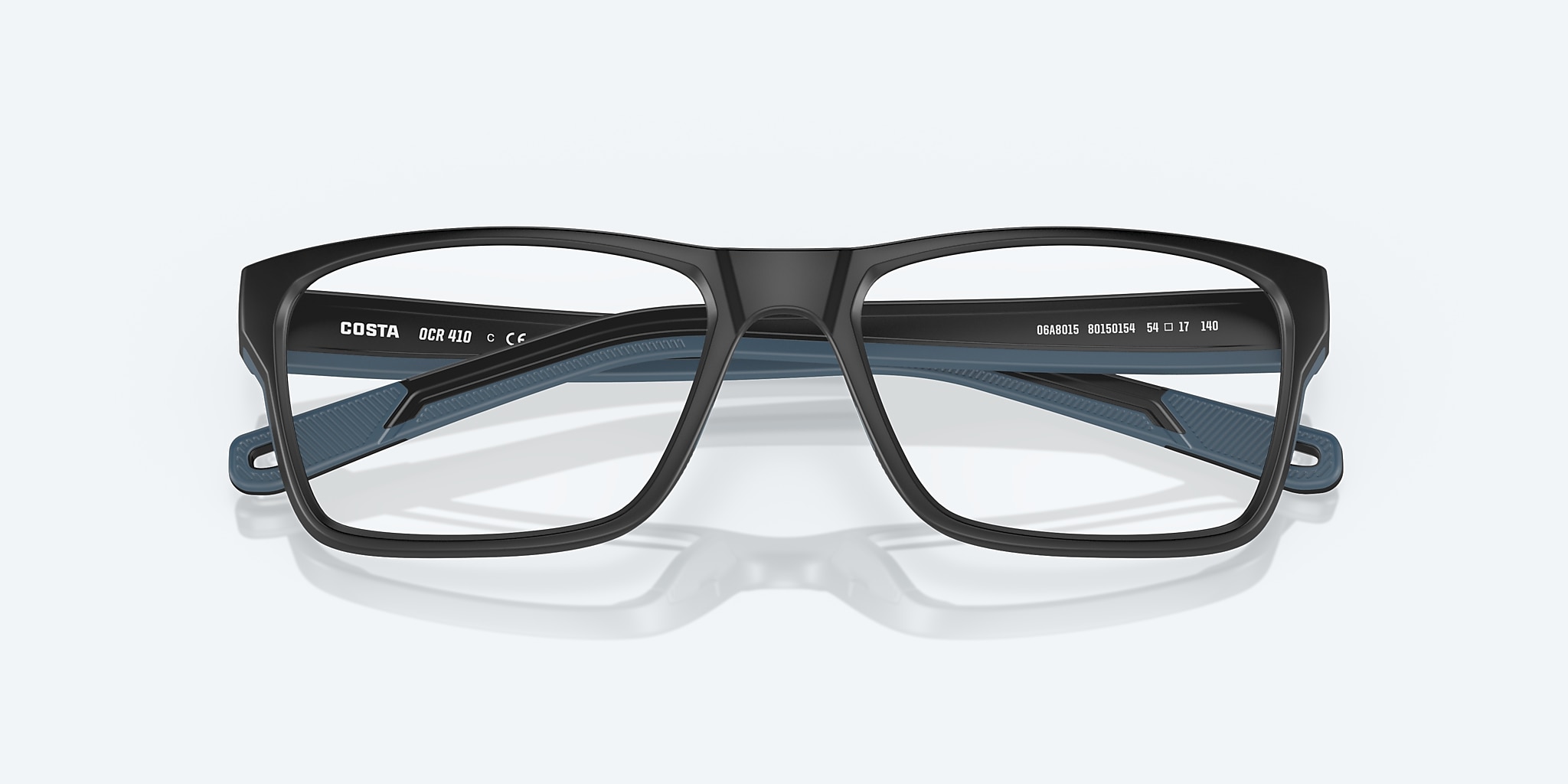 Lentes de Vista Costa Ocean Ridge 410 S (52-17) con Micas de Demostración lente y Negro montura Imagen 5 de 7 Lentes de Vista Costa Ocean Ridge 410 S (52-17) con Micas de Demostración lente y Negro montura Imagen 5 de 7