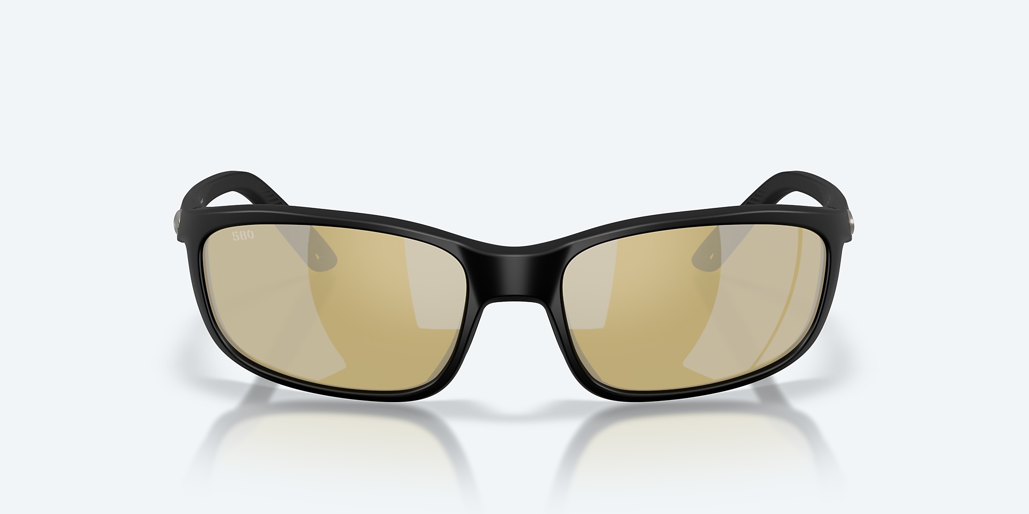 Sunglasses Costa Brine II M (59-17) with Sunrise Silver Mirror lens and Matte Black frame Image 2 of 8 Sunglasses Costa Brine II M (59-17) with Sunrise Silver Mirror lens and Matte Black frame Image 2 of 8