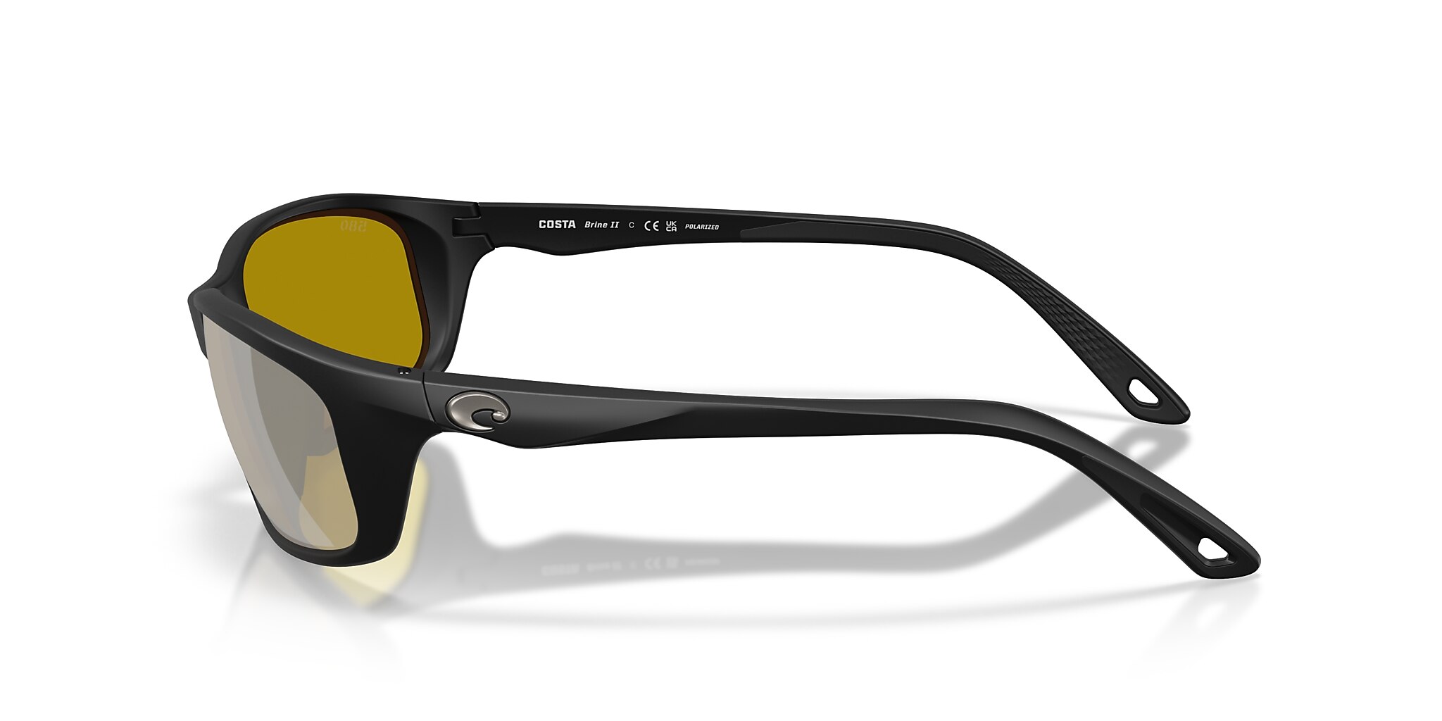 Costa Brine II M (59-17) with Sunrise Silver Mirror lenses and