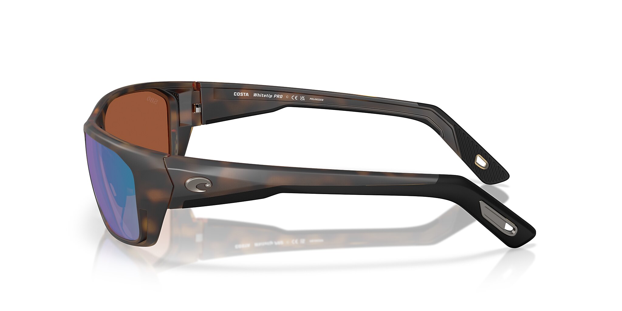 Lupo costa Whitetip PRO Polarized Sunglasses in Blue Mirror | Costa Del