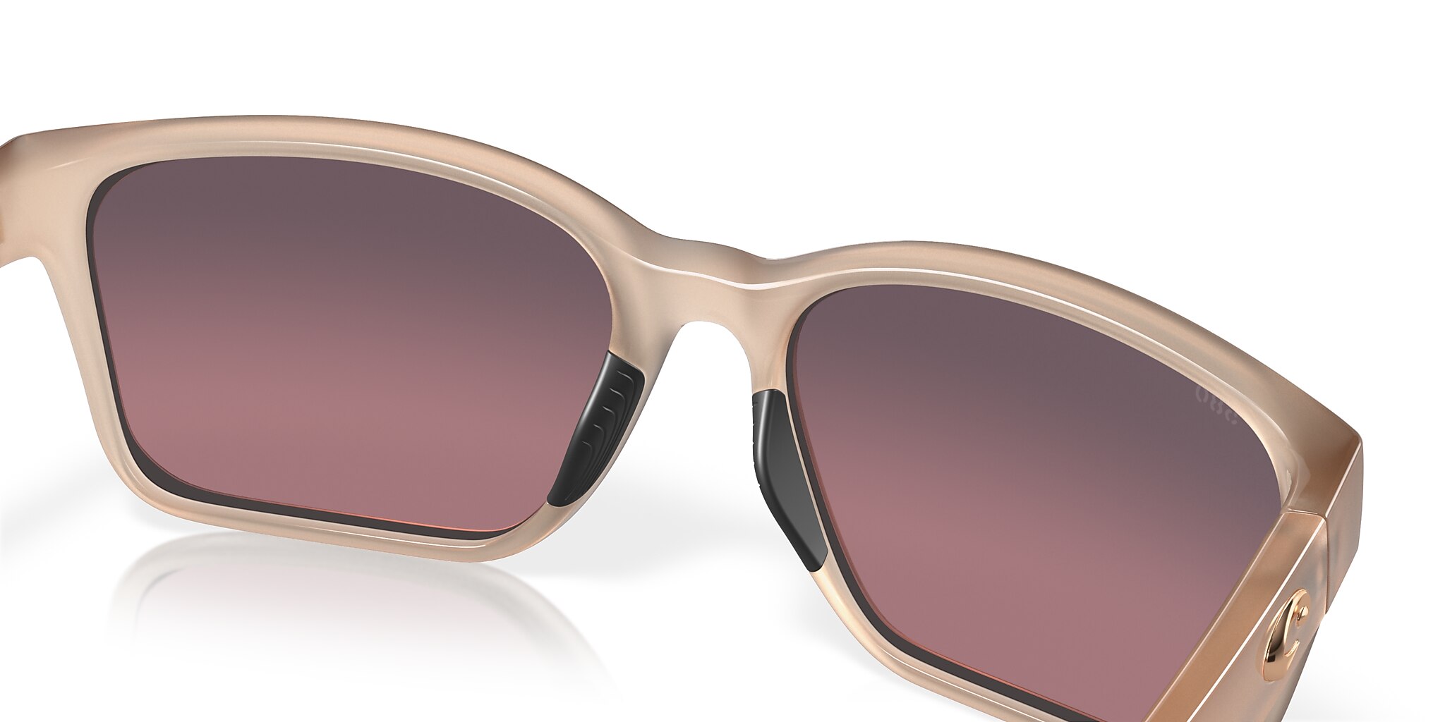 Costa Palmas XL (57-17) with Rose Gradient lenses and Foamy Sands