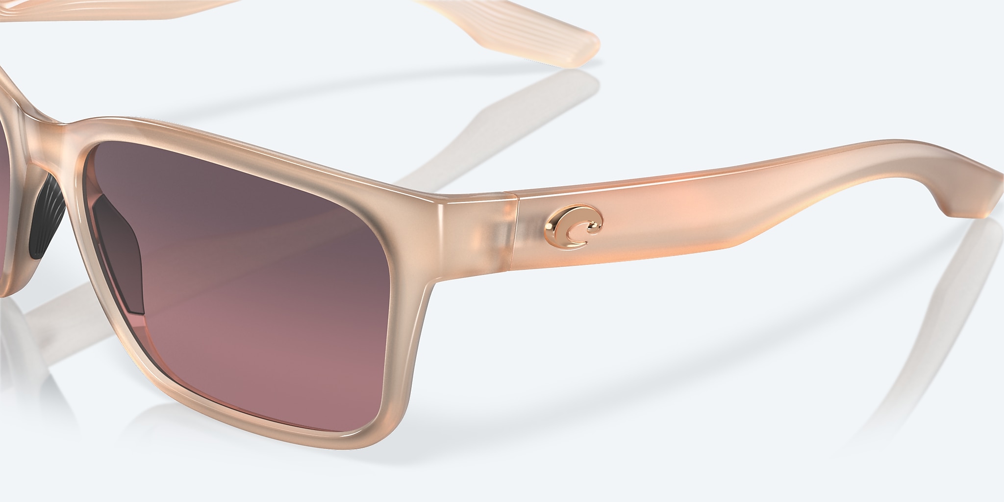 Sunglasses Costa Palmas XL (57-17) with Rose Gradient lens and Foamy Sands frame Image 6 of 7 Sunglasses Costa Palmas XL (57-17) with Rose Gradient lens and Foamy Sands frame Image 6 of 7