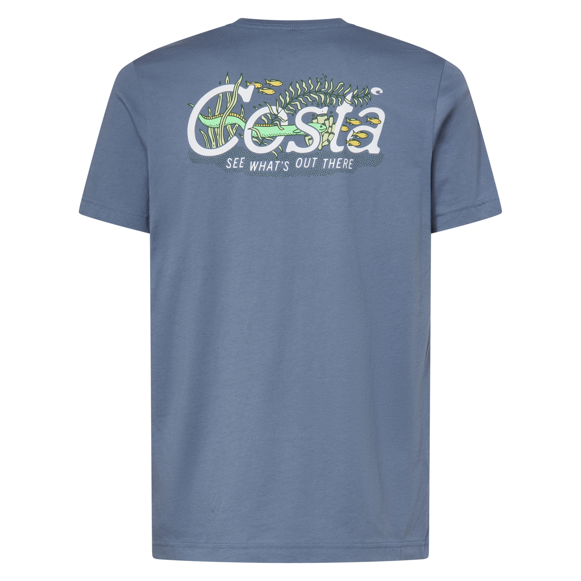 Costa Men's Under The Sea Shirt, in Ice Blue, Size 2XL | by West Marine