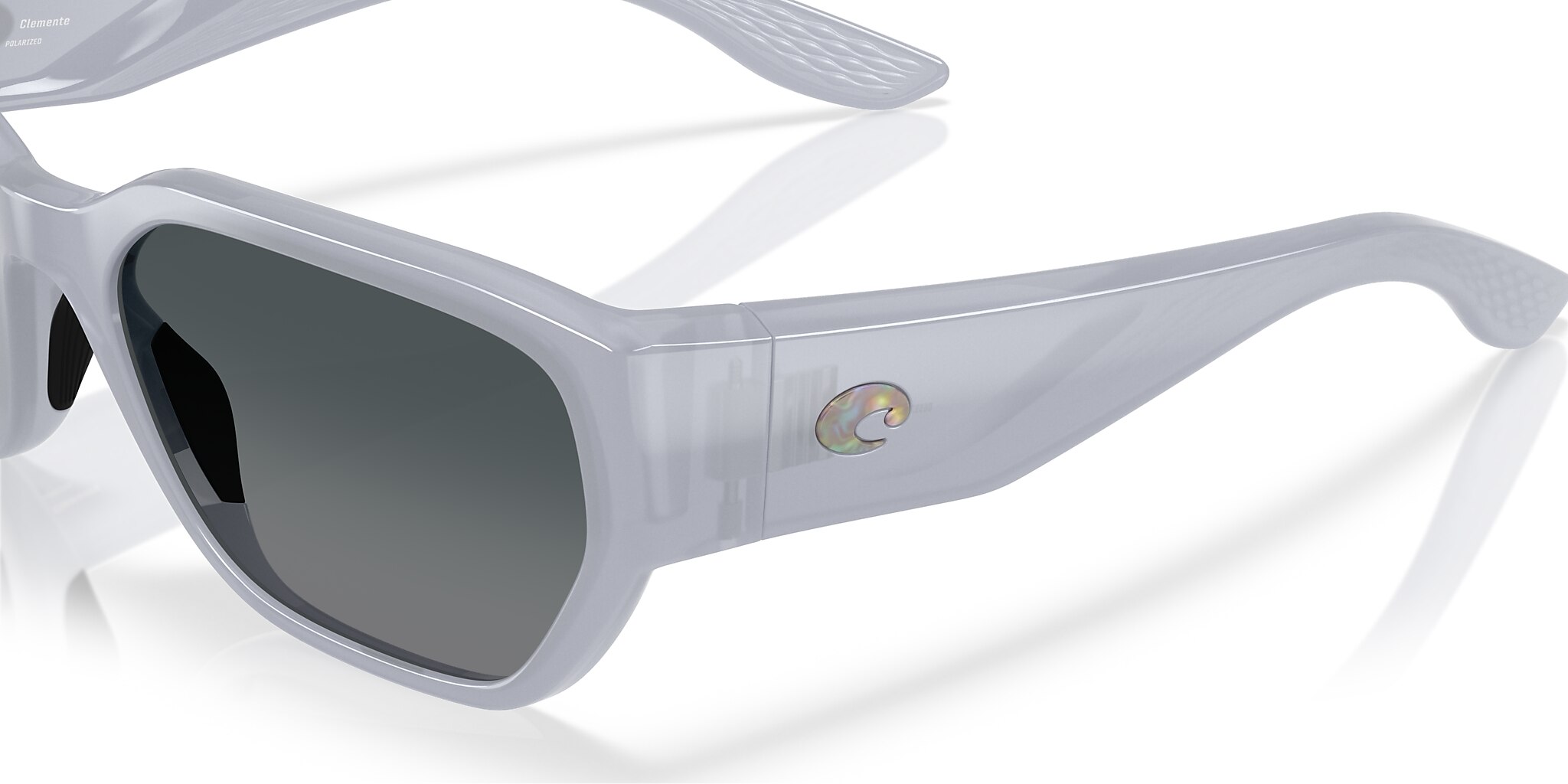 Costa Clemente XL (58-19) with Gray Gradient lenses and Milky