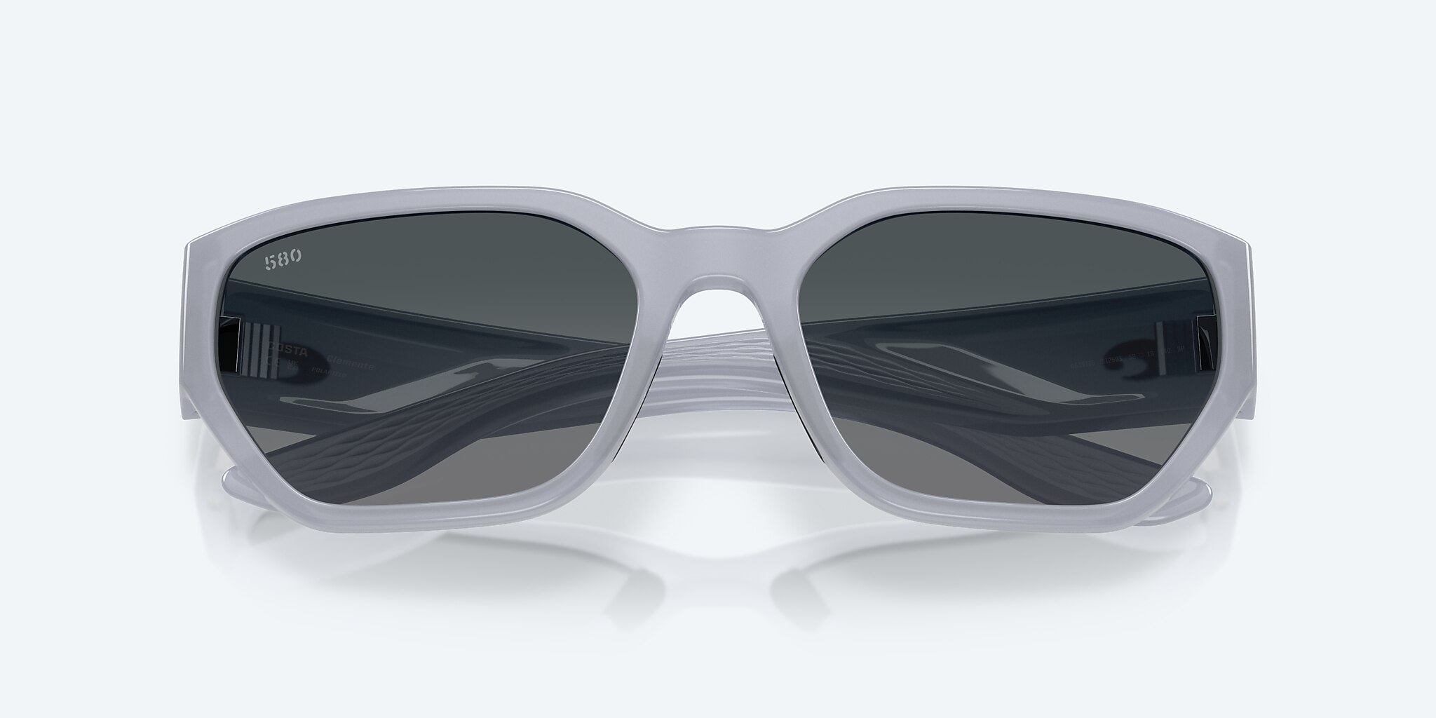 Sunglasses Costa Clemente XL (58-19) with Gray Gradient lens and Milky Violet frame Image 5 of 7 Sunglasses Costa Clemente XL (58-19) with Gray Gradient lens and Milky Violet frame Image 5 of 7