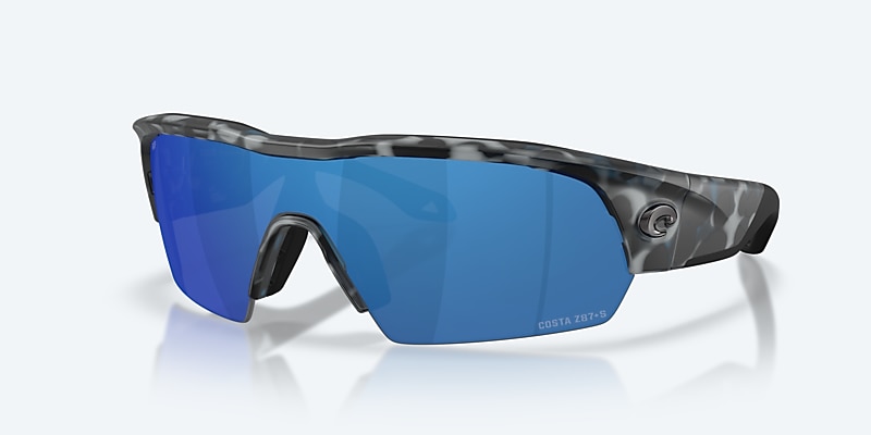 Sunglasses Costa Pilothouse PRO XXL (35-135) with Blue Mirror lens and Deep Water Camo frame Image 1 of 10