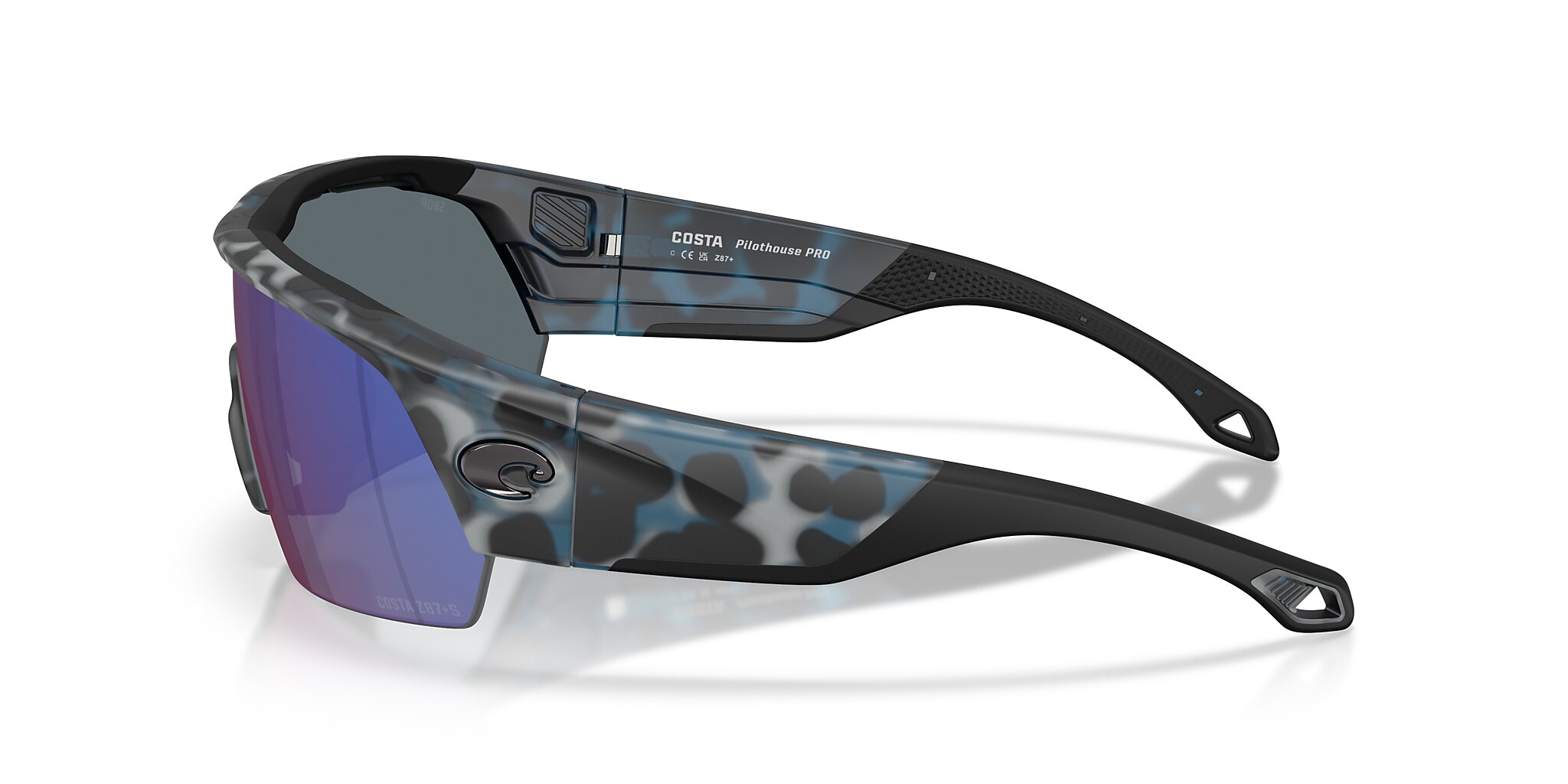 Costa Pilothouse PRO XXL (35-135) with Blue Mirror lenses and Deep