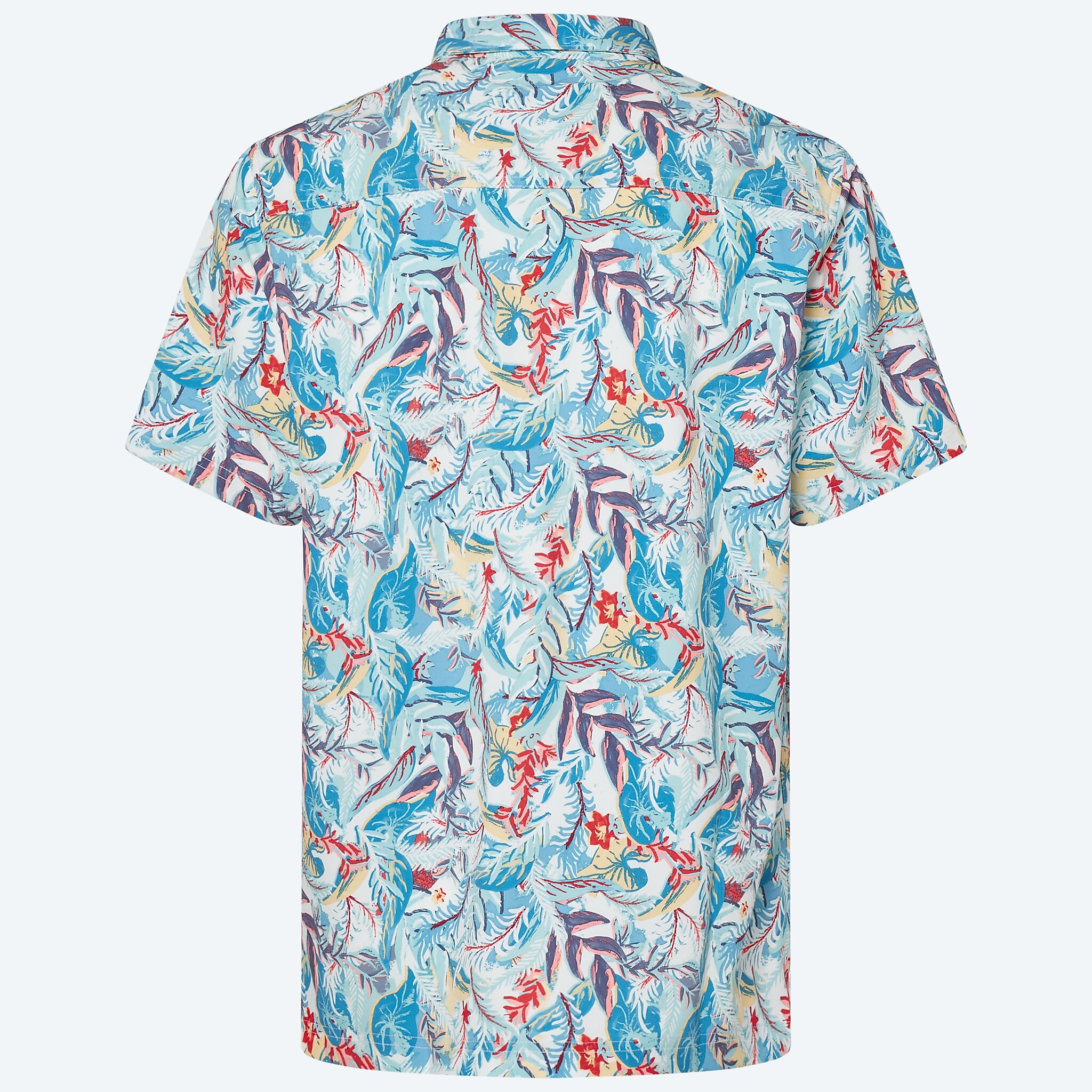 Apparel Tropical Print Costa Tropical Print Hybrid Tech Button Down Image 2 of 4