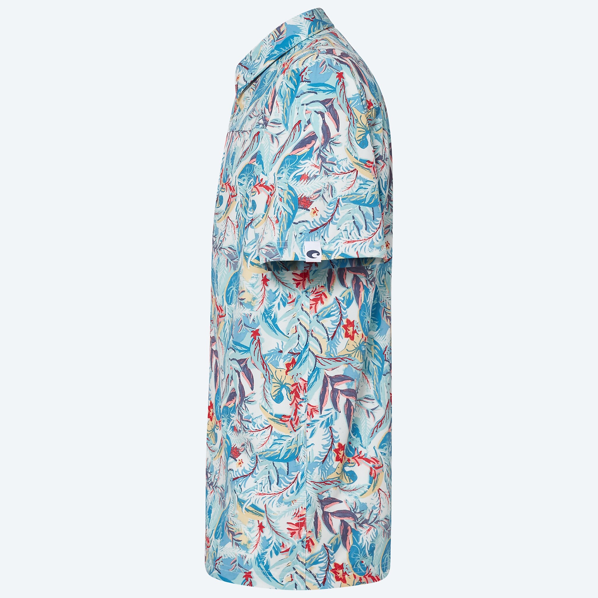 Apparel Tropical Print Costa Tropical Print Hybrid Tech Button Down Image 3 of 4